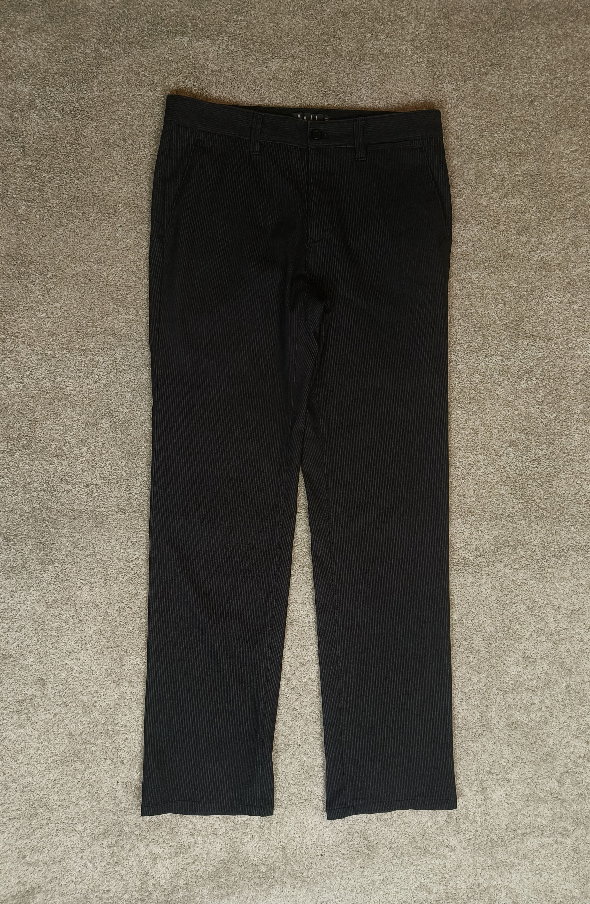 Masatomo MAJI Styled by Ma-Ji Masatomo Pinstriped Pants Size US 33 - 1 Thumbnail