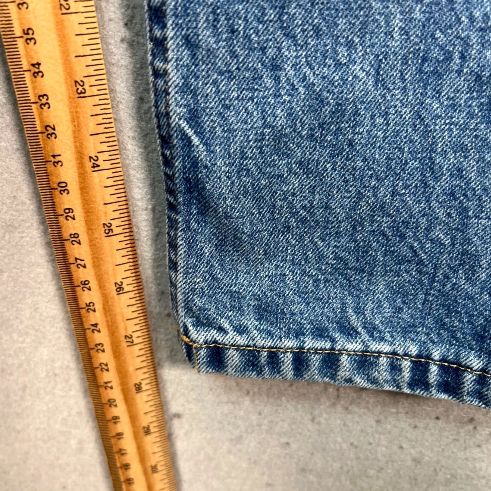 Everlane Everlane The Cheeky Jean High-Rise Straight Leg Denim Womens Size 24 Regular Size 42" / US 20 - 7 Thumbnail