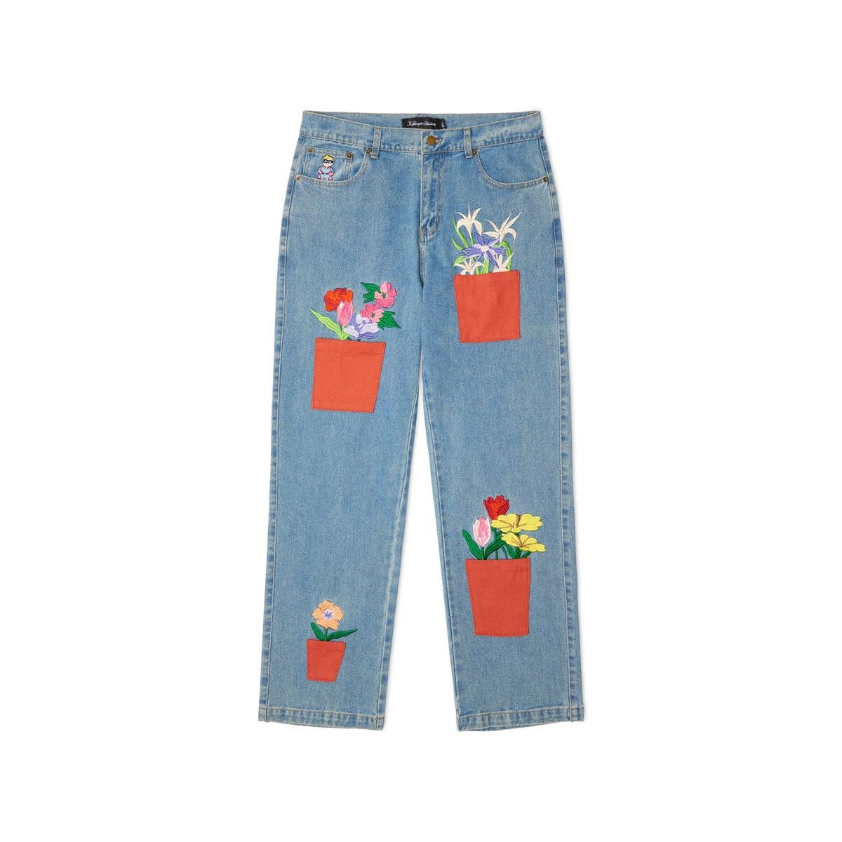KidSuper Kidsuper Studios All Over Flower Pots Denim Jeans Size US 34 / EU 50 - 1 Thumbnail