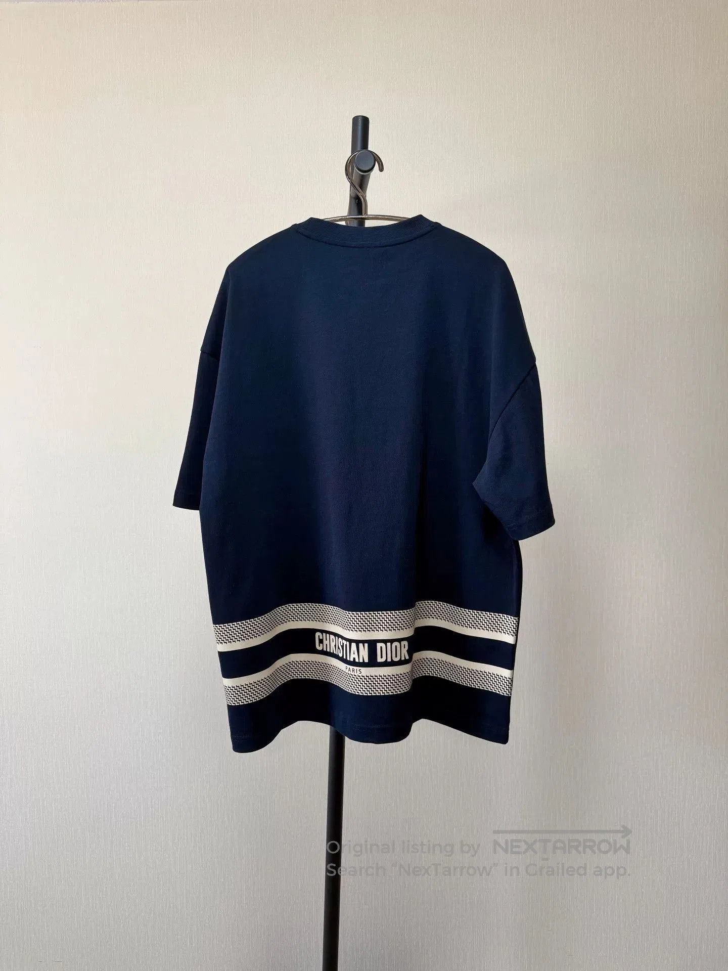 Dior Dior Navy Short-Sleeve T-Shirt. Size US M / EU 48-50 / 2 - 8 Thumbnail