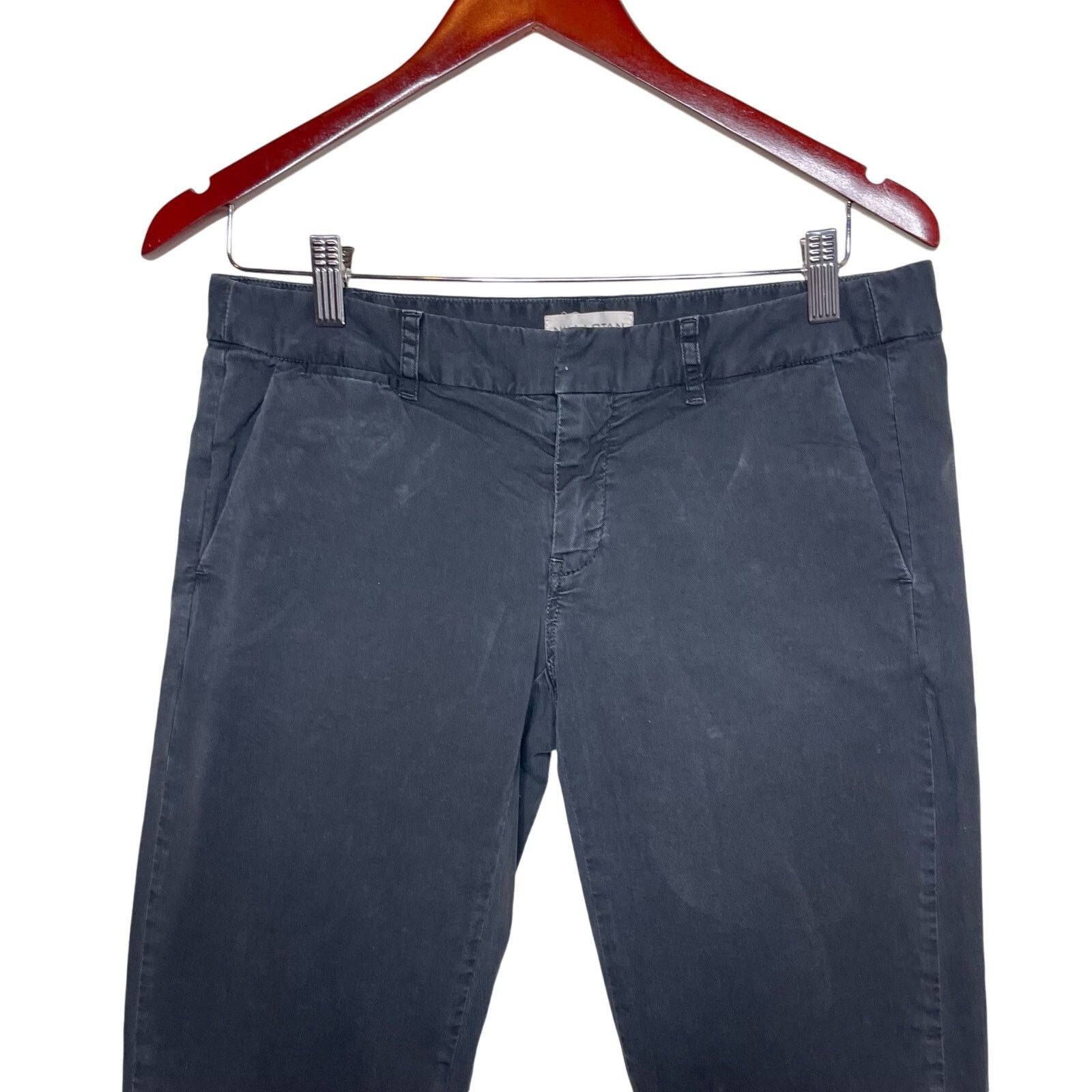 Nili Lotan Nili Lotan EAST HAMPTON PANT in Carbon Grey sz 4 Size 27" / US 4 / IT 40 - 9 Thumbnail