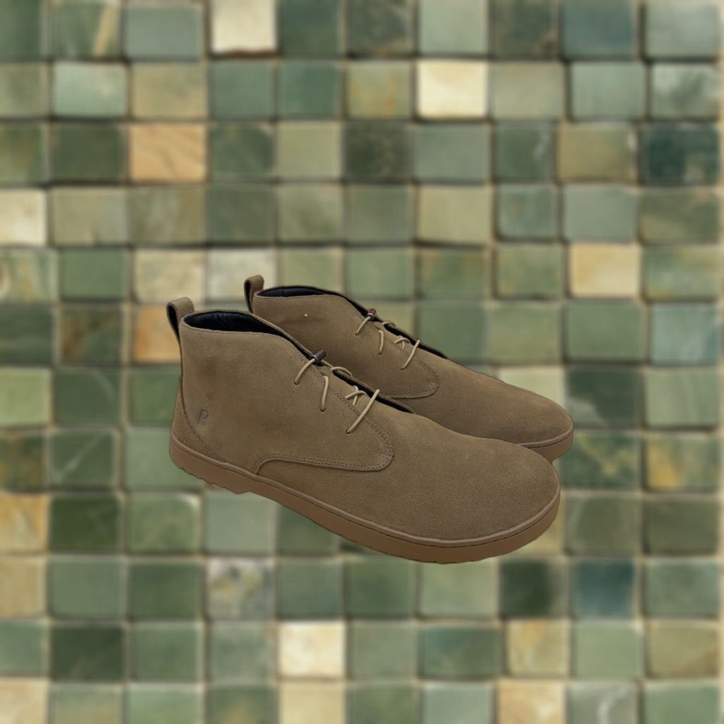 Birchbury Carnforth Mens Chukka Boots Size 13 Tan Suede Leather