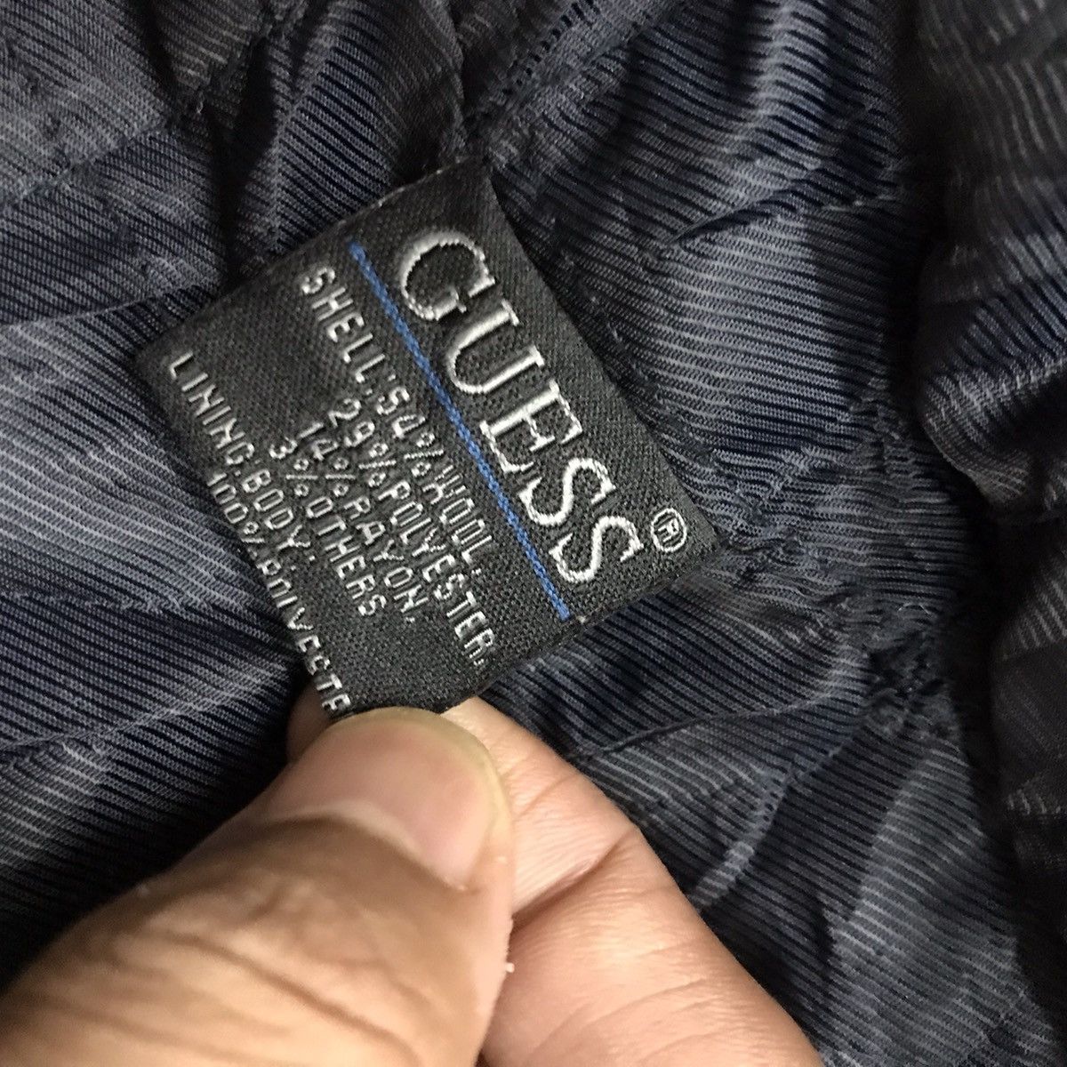 Guess Vintage Guess Wool Coat Jacket Size US M / EU 48-50 / 2 - 8 Thumbnail