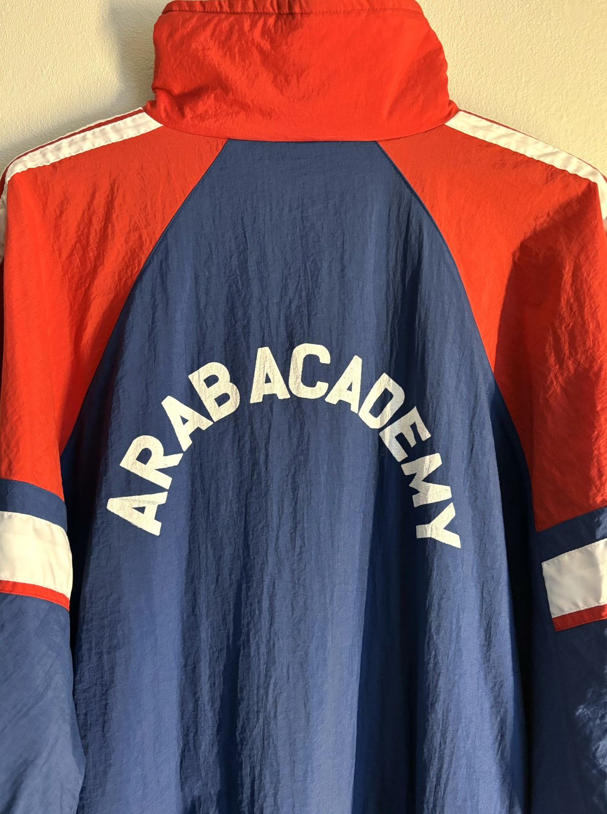 Fox Racing × Vintage ARAB ACADEMY Windbreaker Track Jacket Size US XXL / EU 58 / 5 - 4 Thumbnail