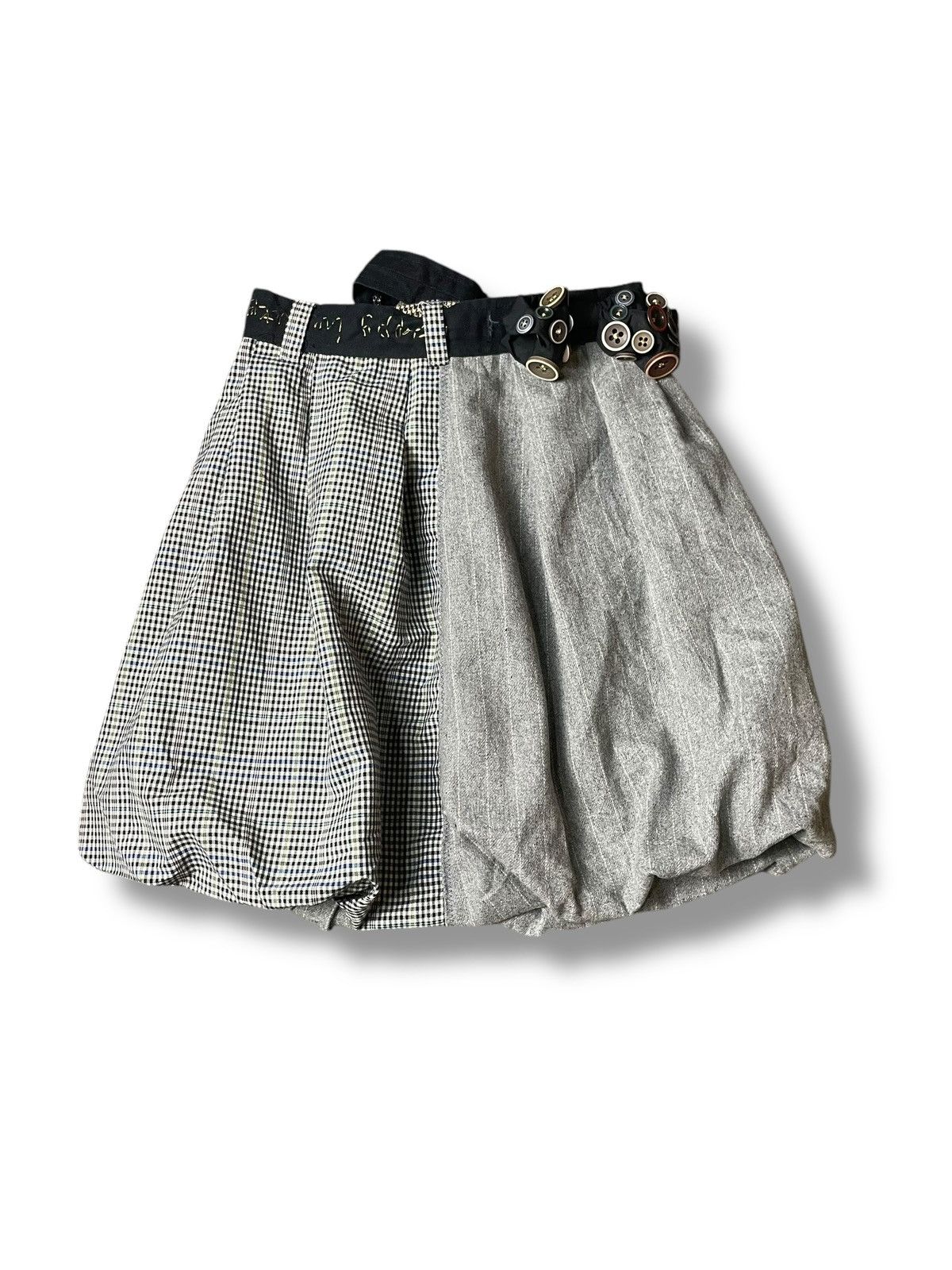 Desigual × Japanese Brand × Vintage DESIGUAL Parachute Style Mini Skirt (104) Size 25" / US 0 / IT 36 - 1 Thumbnail