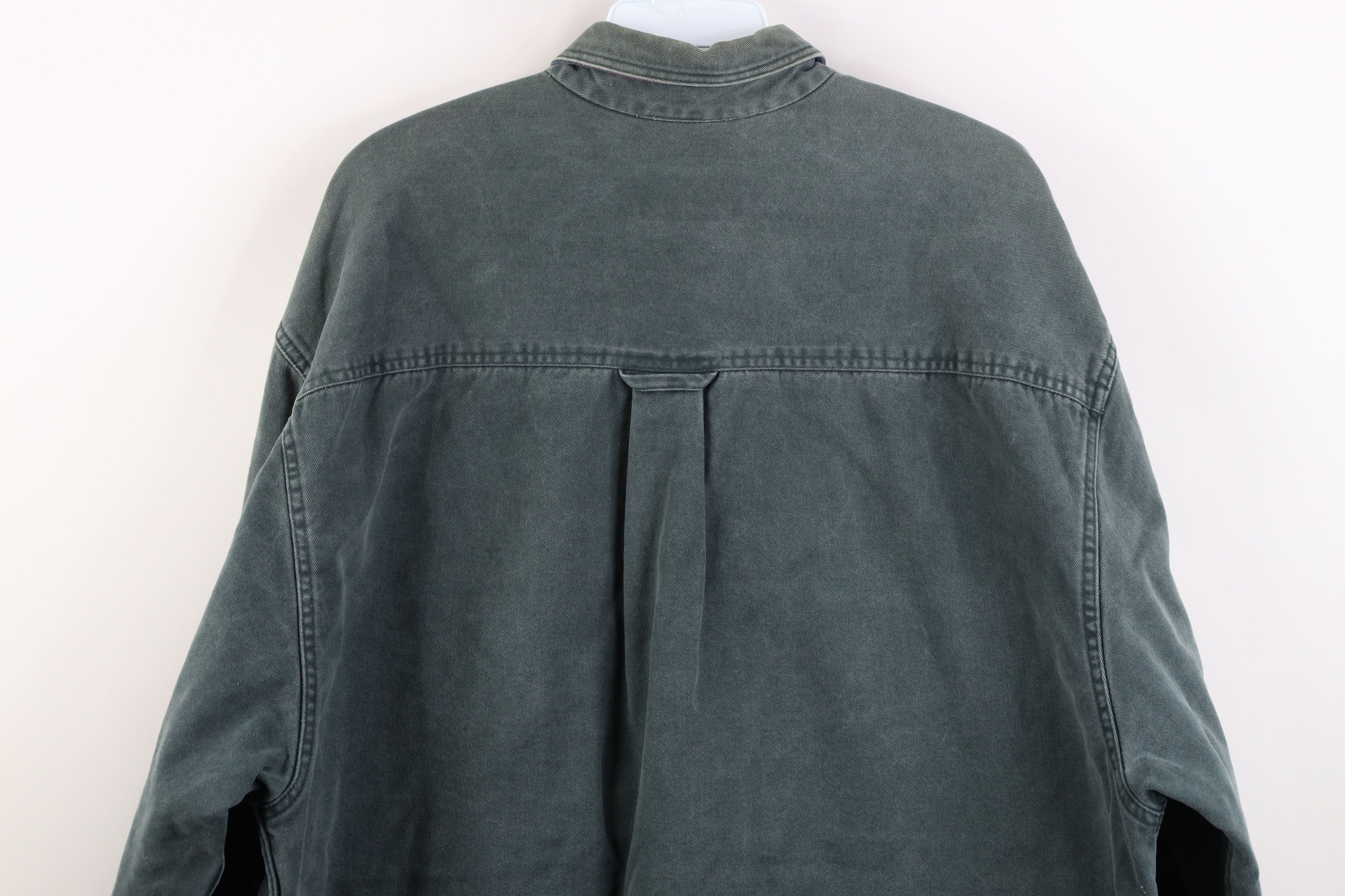 Eddie Bauer Vintage 90s Eddie Bauer Flannel Lined Shirt Jacket Jac Shirt Size US L / EU 52-54 / 3 - 14 Thumbnail
