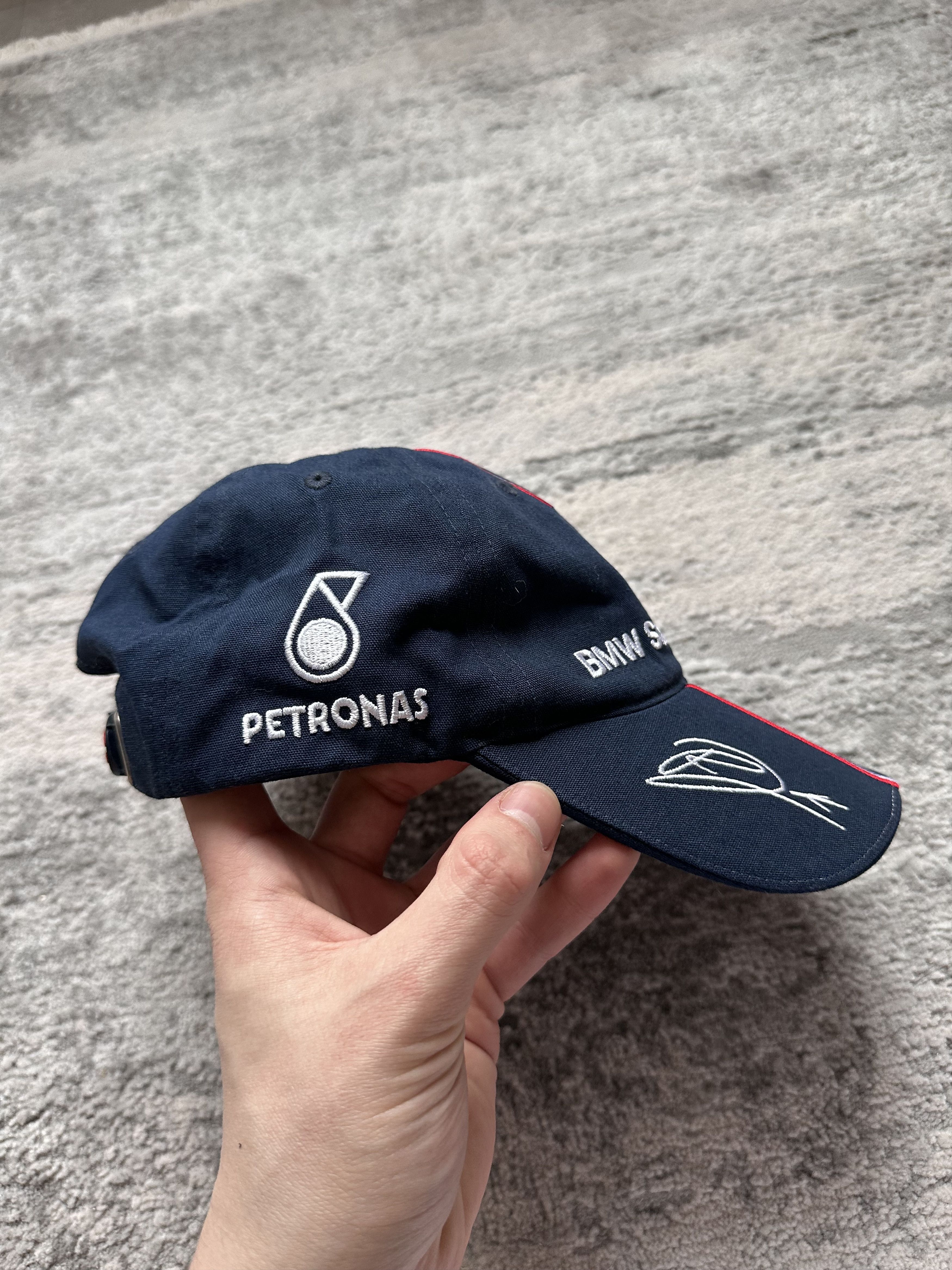 BMW Bmw Sauber F1 team vintage racing cap Size ONE SIZE - 3 Thumbnail