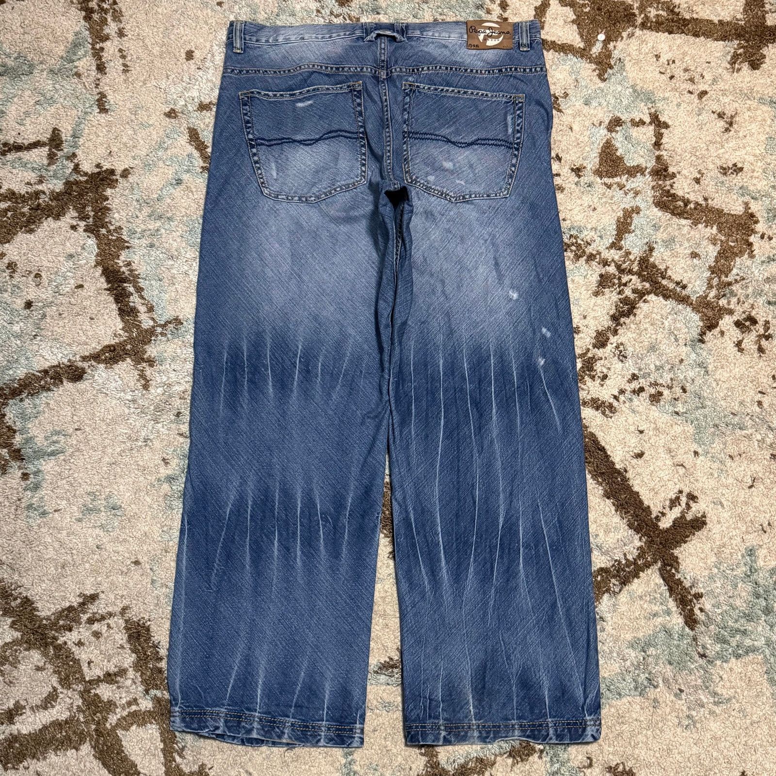Pepe Jeans Vintage Pepe Jeans London Baggy Jeans Size 40x33 Y2K Size US 40 / EU 56 - 2 Thumbnail
