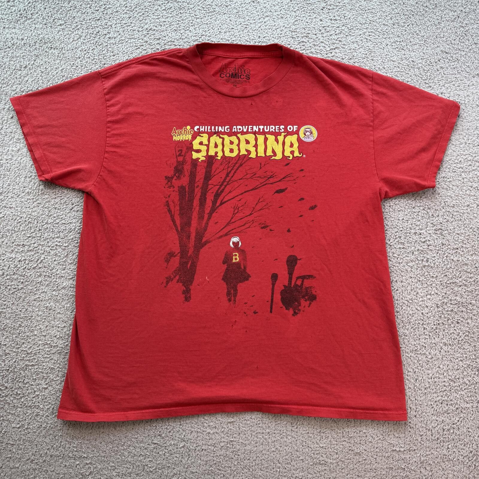 Other Archie Comics Chilling Adventures Of Sabrina T Shirt Red XL Size US XL / EU 56 / 4 - 1 Thumbnail