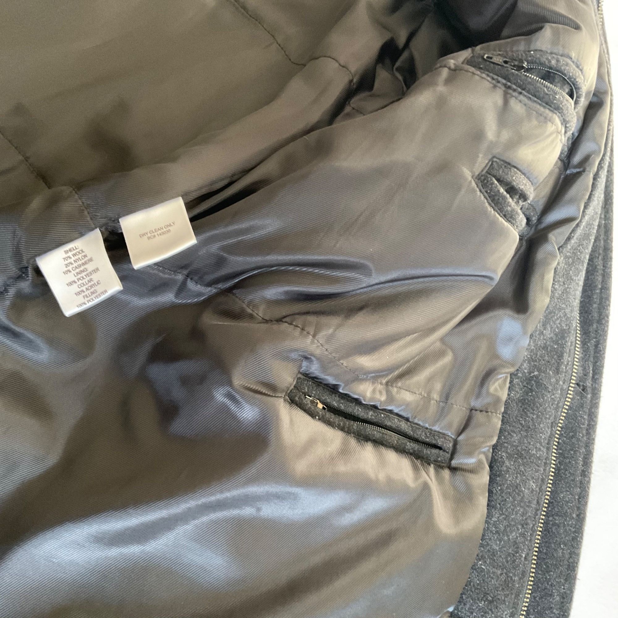 Pronto Uomo PRONTO UOMO men wool cashmere black thicker filling jacket c Size US XXL / EU 58 / 5 - 4 Thumbnail