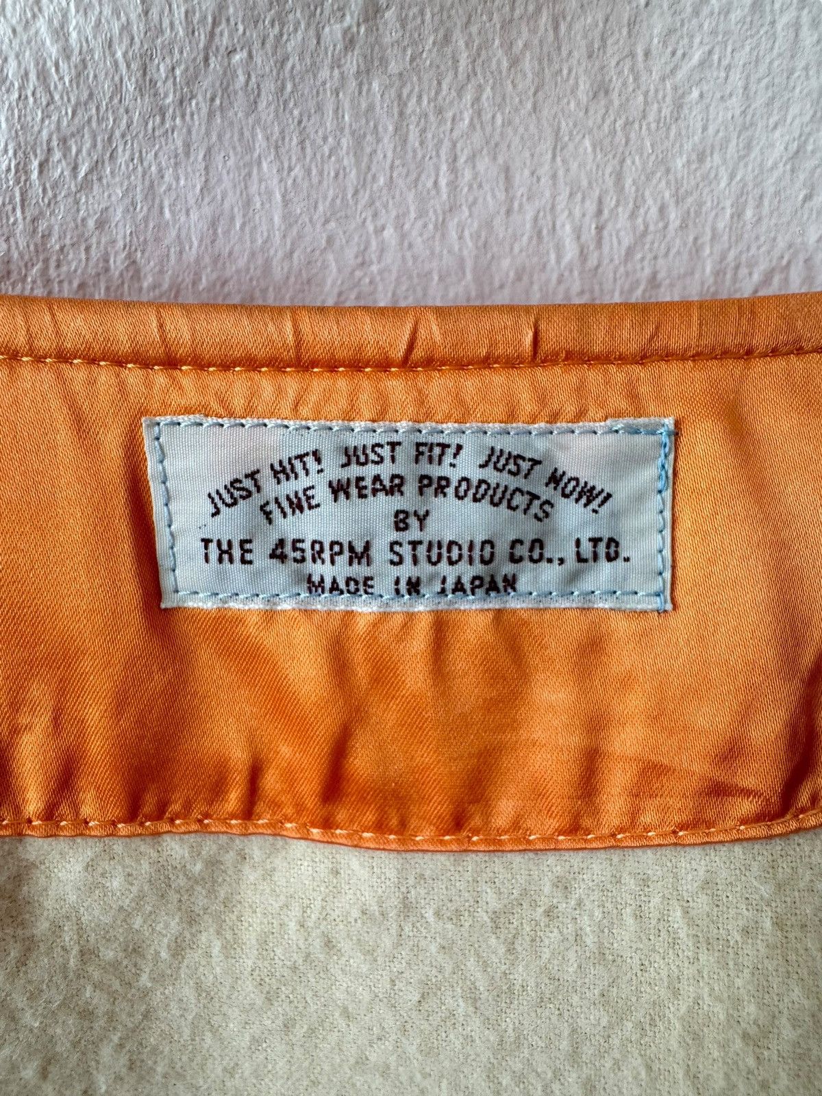 45rpm Vintage 45rpm Cropped Zipper Jacket Made in Japan Size US M / EU 48-50 / 2 - 11 Thumbnail