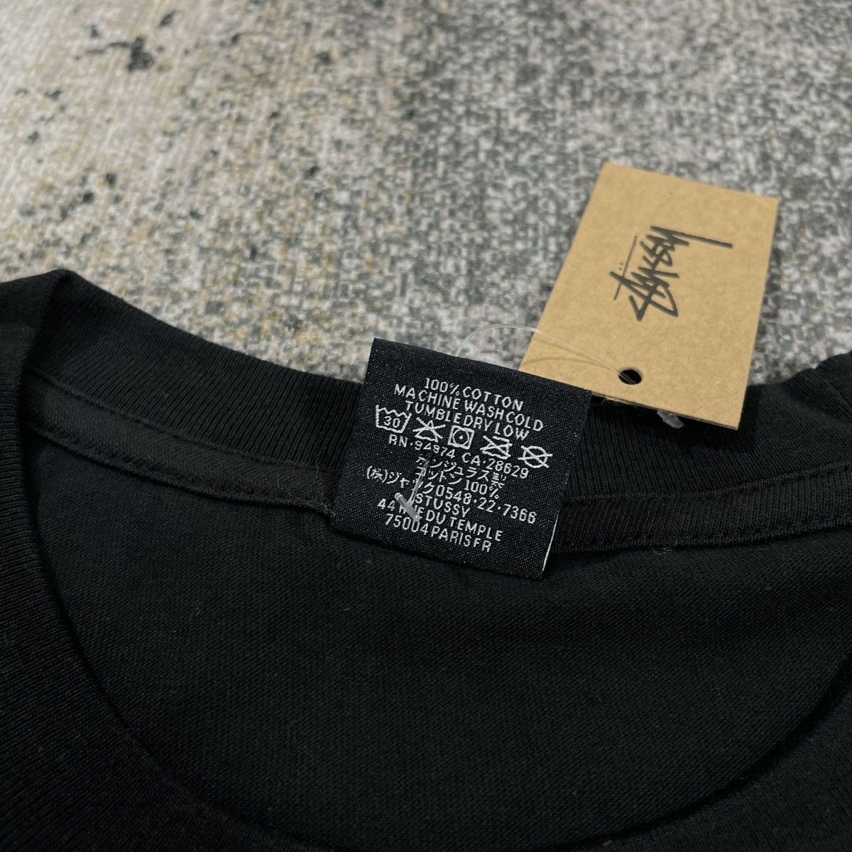 Stussy Stussy Tshirt 8 Ball Corp Black // Medium Size US M / EU 48-50 / 2 - 6 Thumbnail