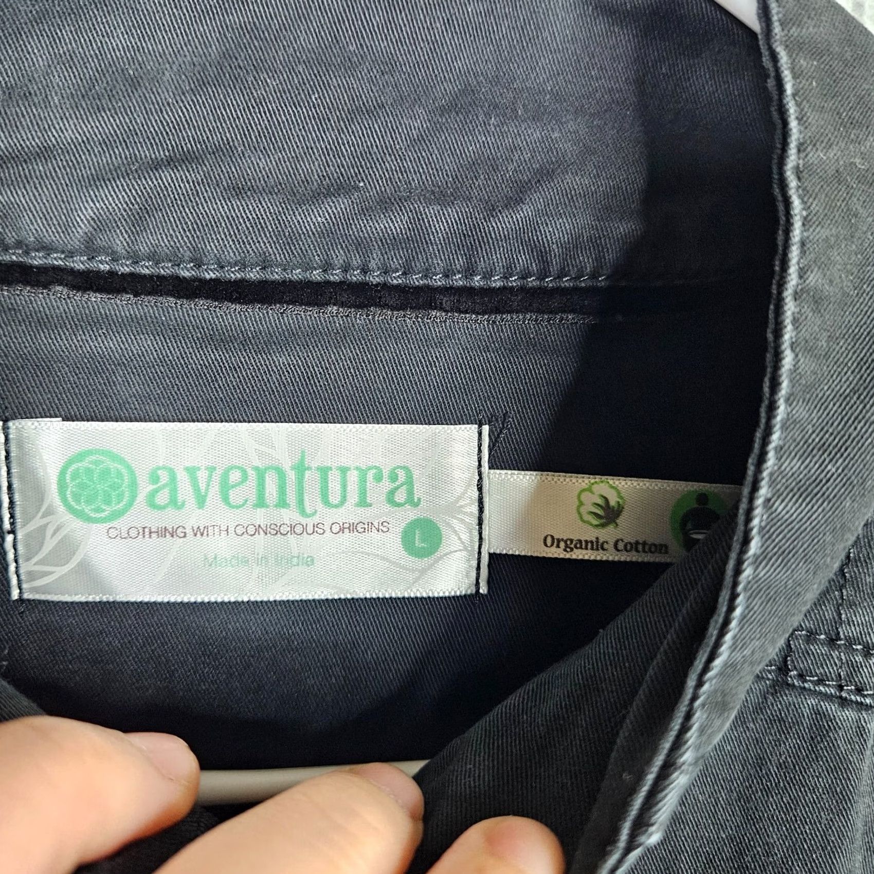 Vintage Aventura Jacket Women's Full Zip Black Solid Size L Polyester Casual Travel Regular Fit Size L / US 10 / IT 46 - 3 Thumbnail