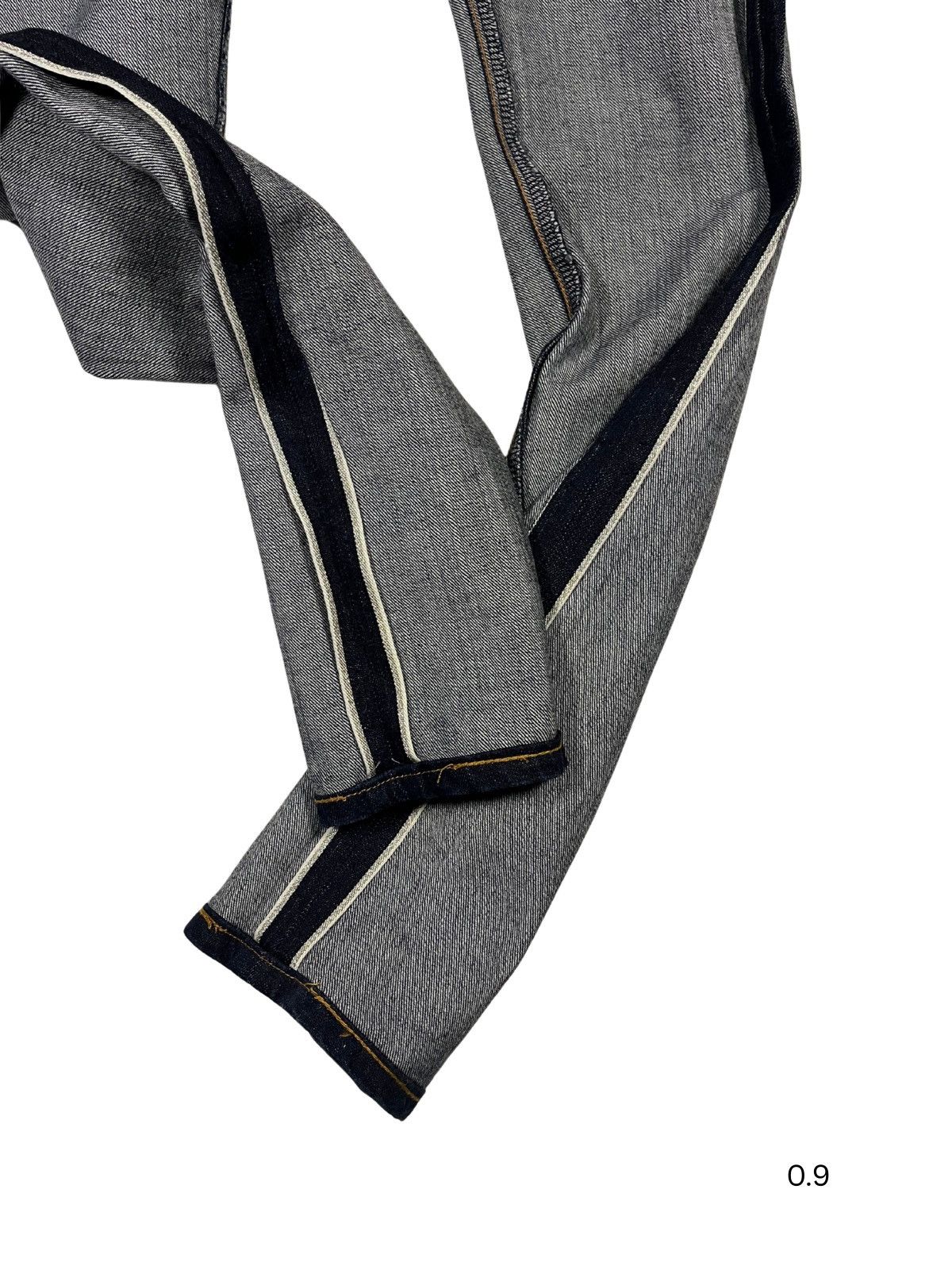 Dior Dior Homme Silver Selvedge Denim Size US 28 / EU 44 - 10 Thumbnail