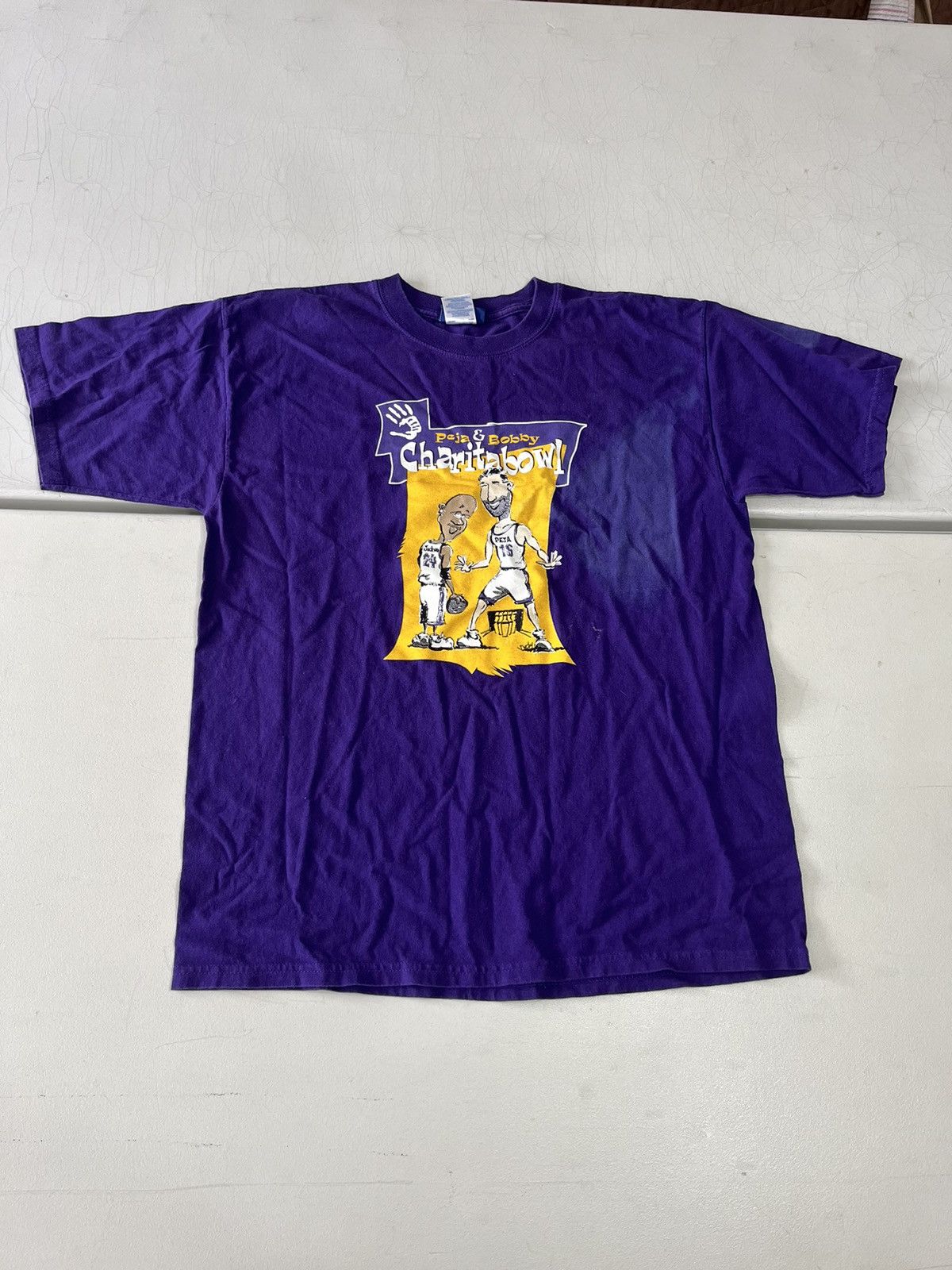 NBA × Vintage Vintage kings peja and Bobby Reebok shirt Size US L / EU 52-54 / 3 - 1 Thumbnail