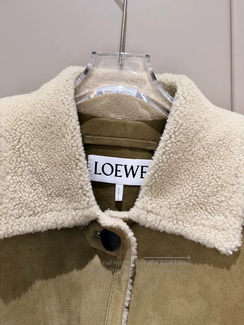 Loewe Loewe Women's Leather and Fur Jacket Size S / US 4 / IT 40 - 3 Thumbnail