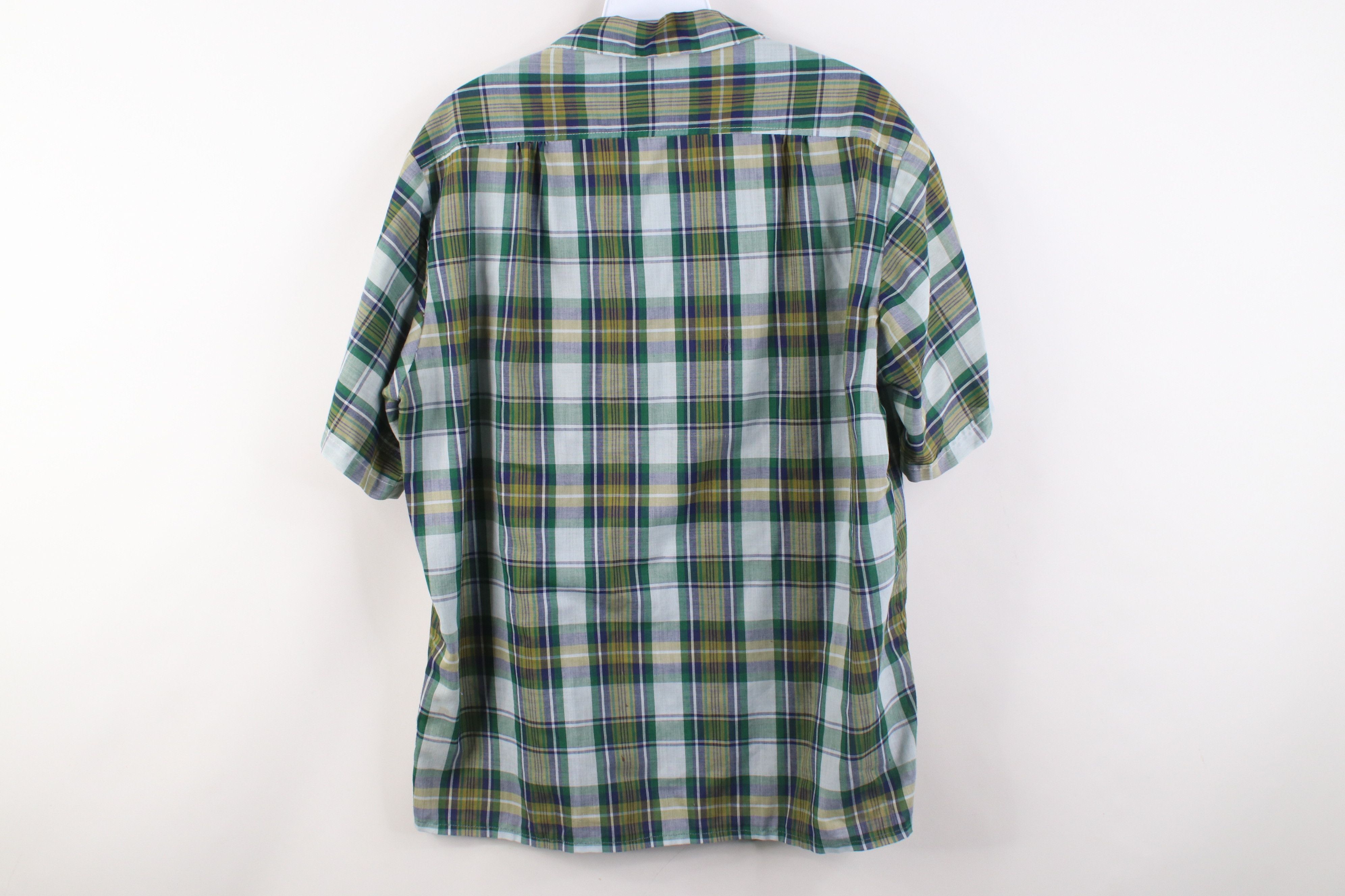 Vintage Vintage 50s Rockabilly Collar Short Sleeve Button Shirt USA Size US M / EU 48-50 / 2 - 12 Thumbnail