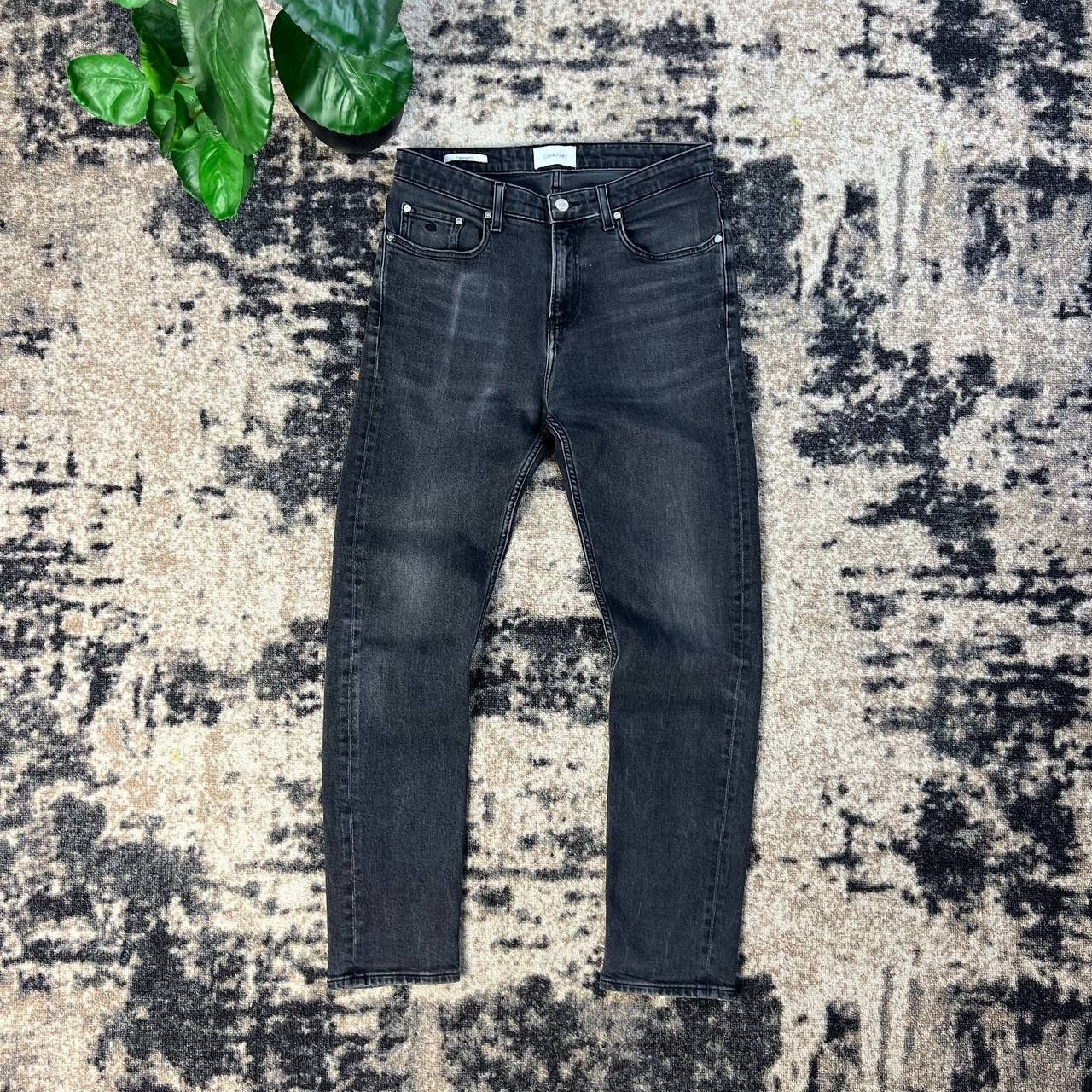 Calvin Klein Calvin Klein Tapeted Fit Grey Denim Jeans Streetwear Style Size US 30 / EU 46 - 2 Thumbnail