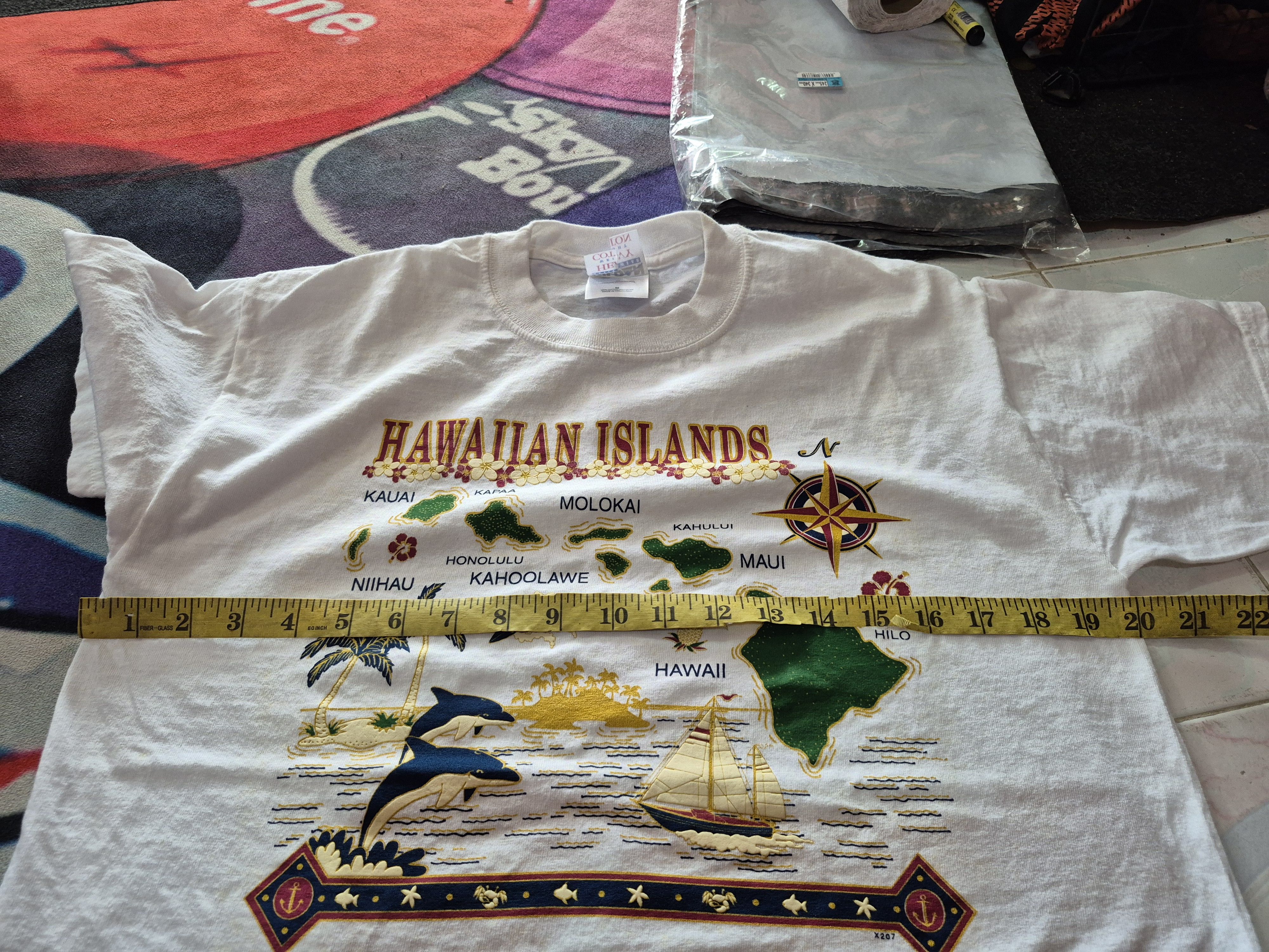 Vintage 🔥 Vintage Y2K Hawaiian Islands Tee Size US M / EU 48-50 / 2 - 8 Thumbnail