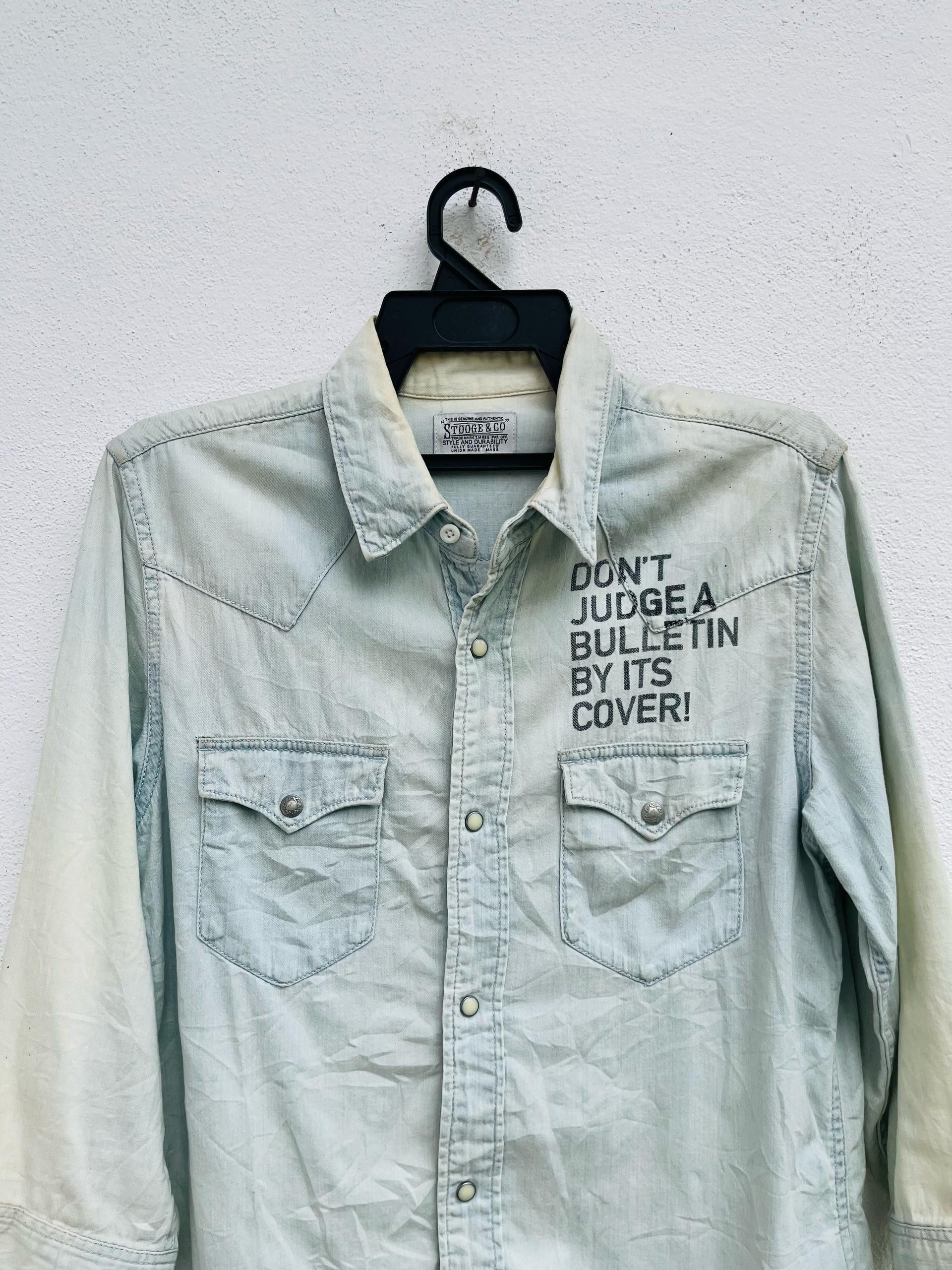 Japanese Brand Vintage Bullet Don’t Judge It By It’s Cover Fashion Style Size M / US 6-8 / IT 42-44 - 3 Thumbnail