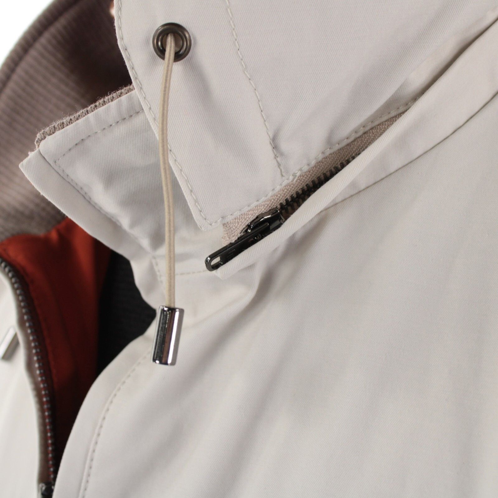 Luciano Barbera Luciano Barbera Jacket Size M US In Beige Cotton Blend Size US M / EU 48-50 / 2 - 6 Thumbnail