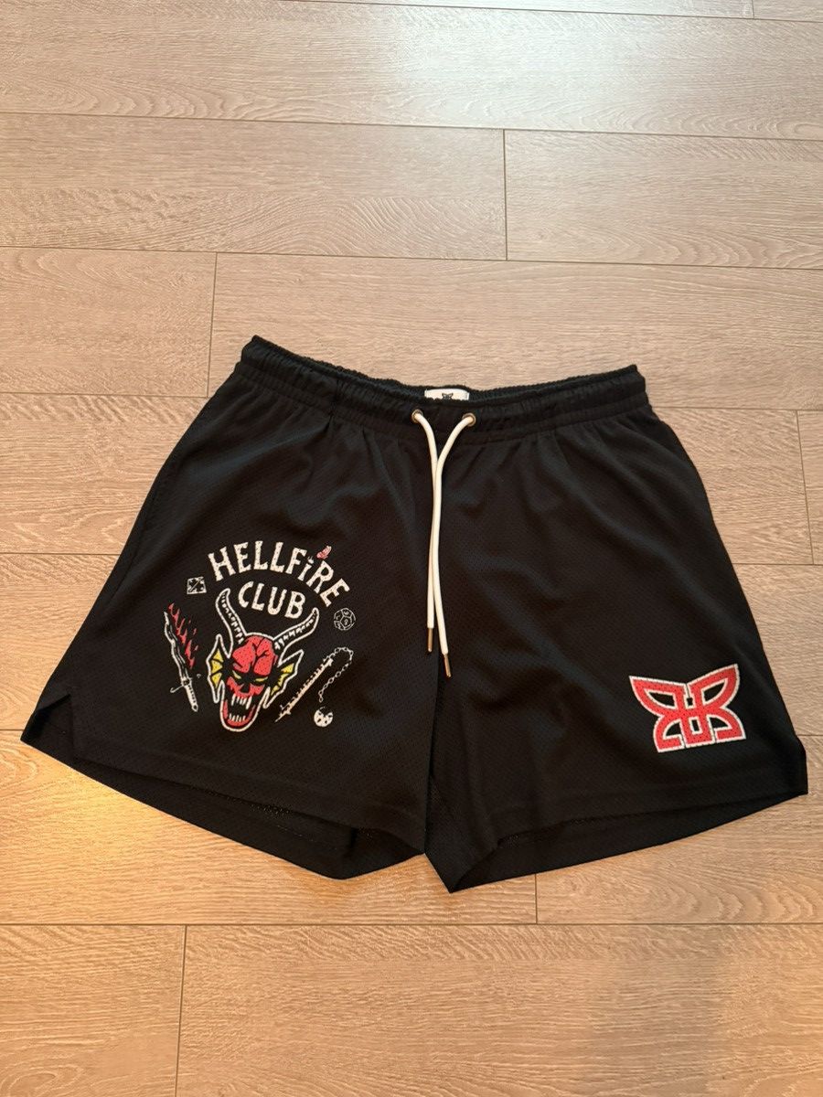 Ryoko Rain Ryoko Rain Bball short black hellfire club Size US 36 / EU 52 - 1 Thumbnail