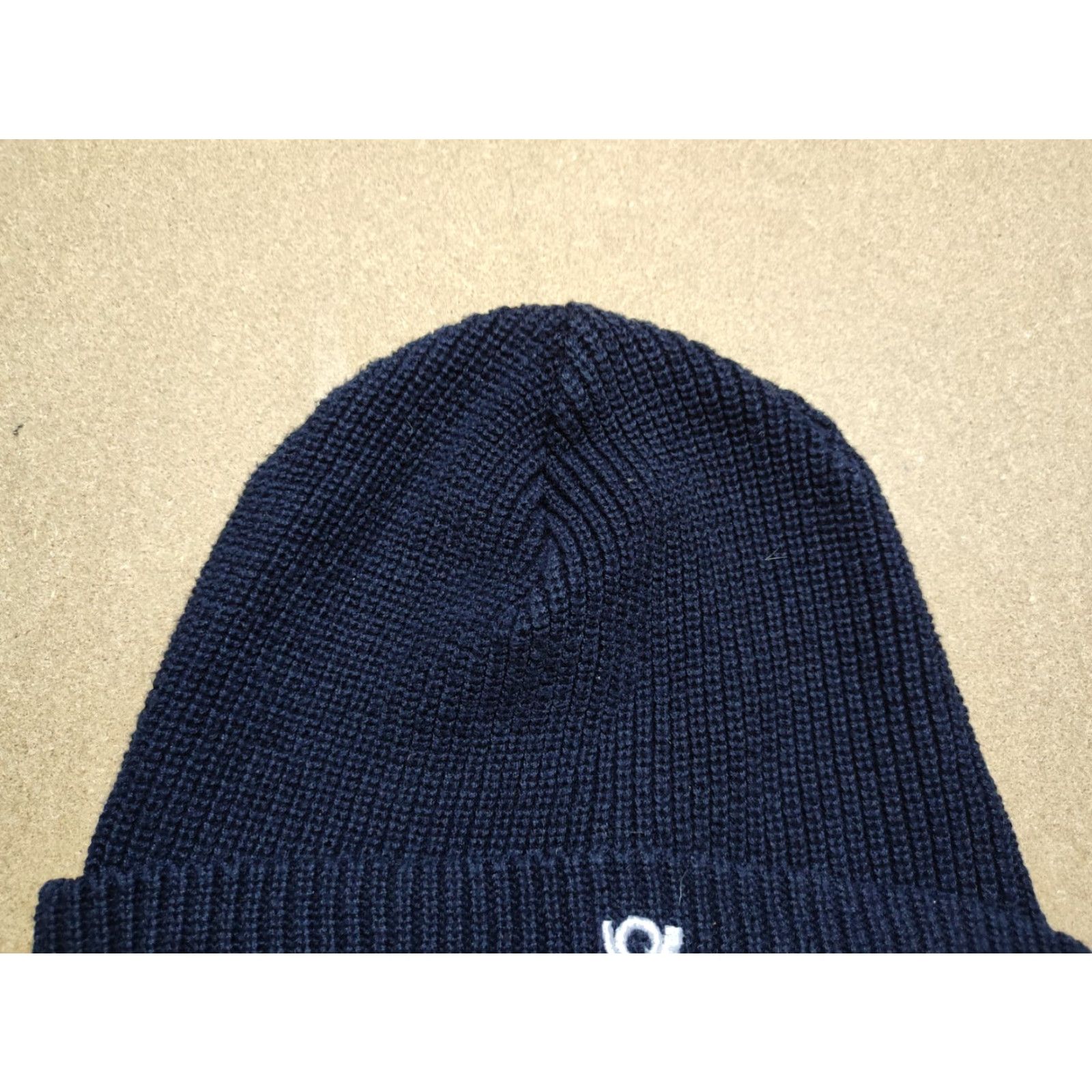 Vintage Deutche Post Beanie Hat One Size Black Plain Ribbed Cuffed Unisex Adults Knit Size ONE SIZE - 5 Thumbnail