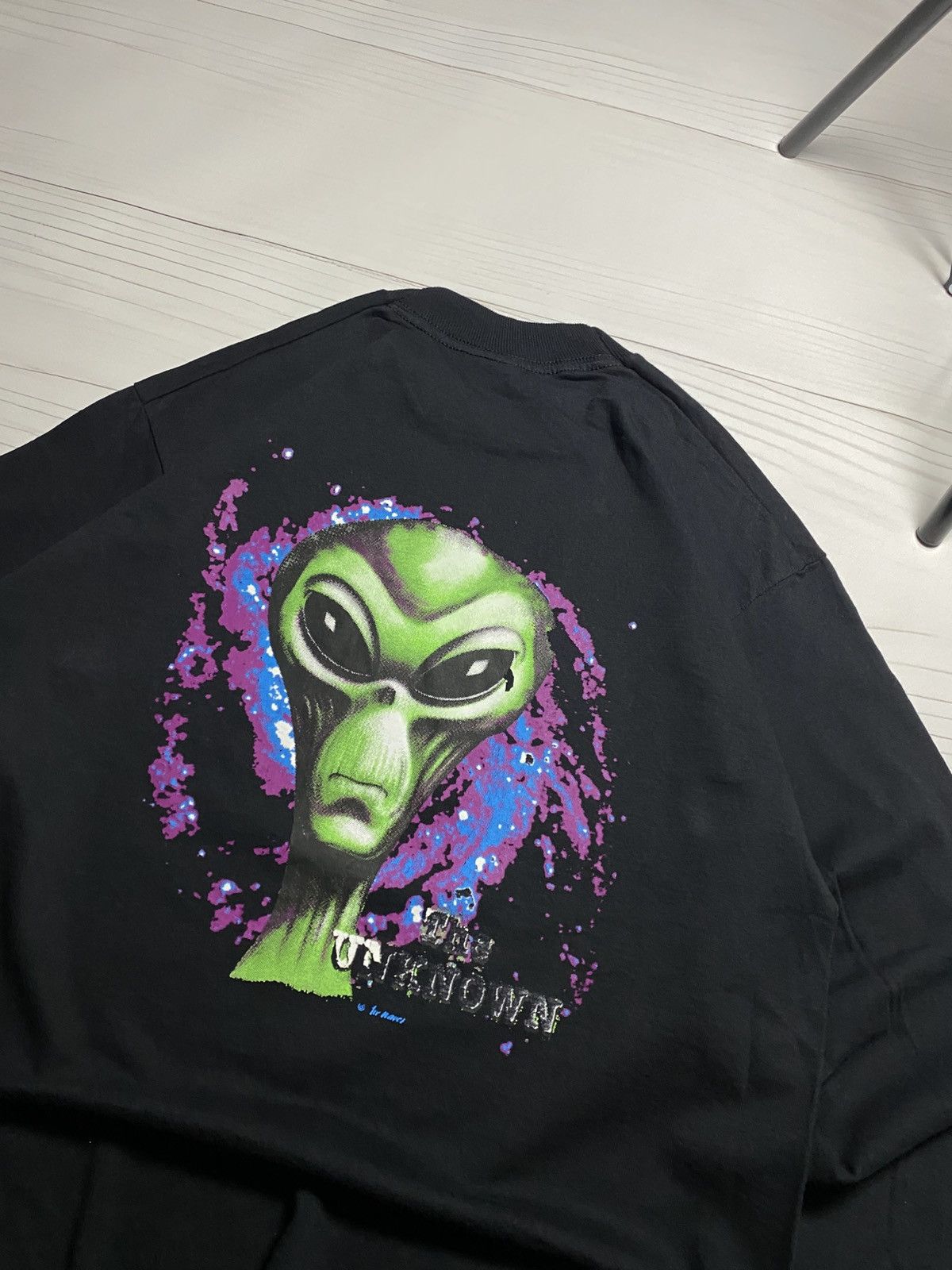 Alien Workshop × Vintage Vintage 90’s The unknown Alien Big Logo longsleeve t shirt Size US M / EU 48-50 / 2 - 10 Thumbnail
