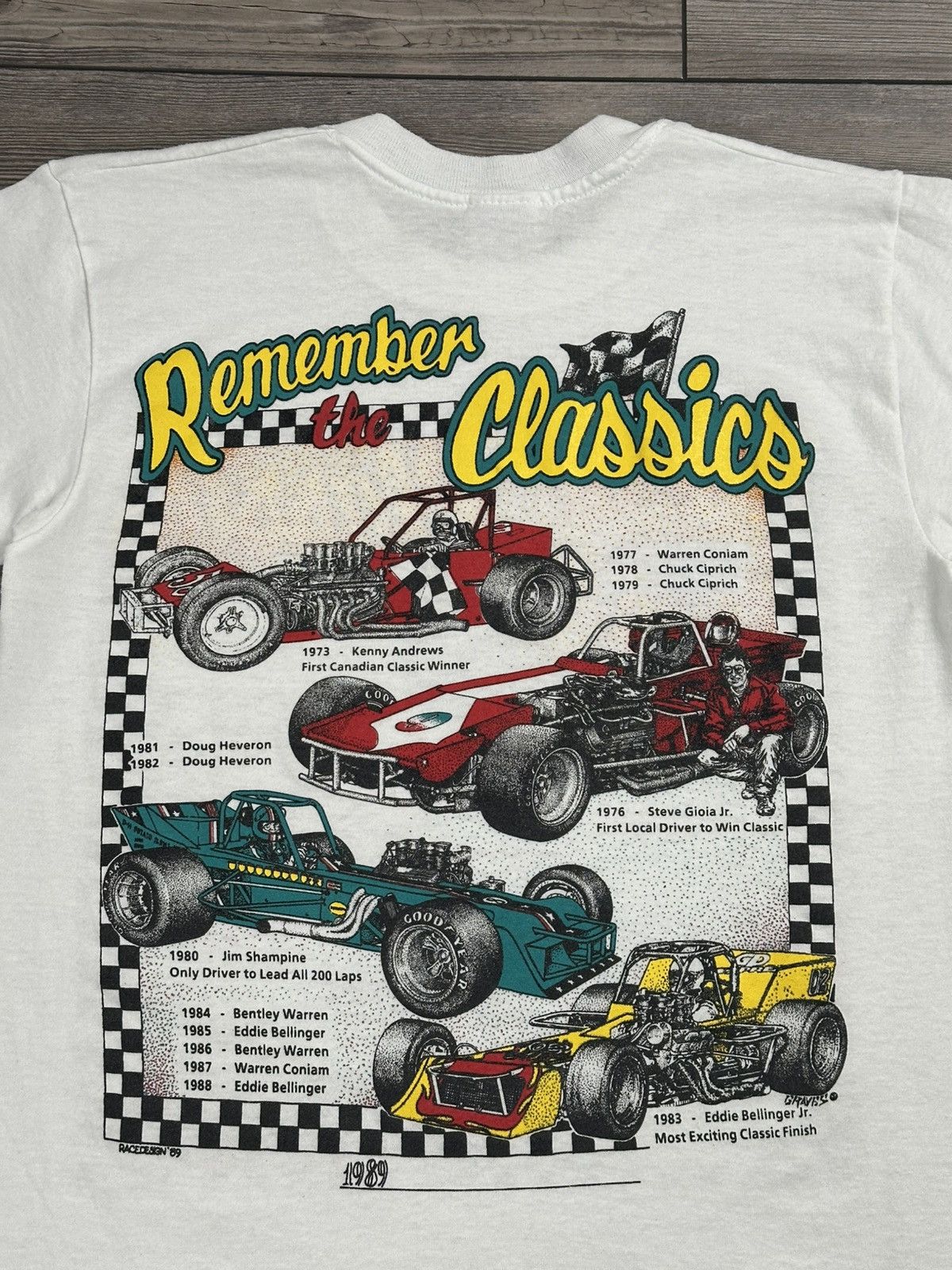 Vintage Vintage 80’s Remember The Classics Car T Shirt Size US S / EU 44-46 / 1 - 4 Thumbnail
