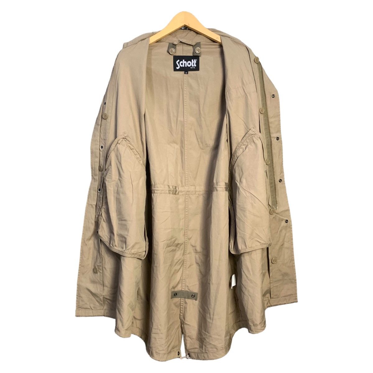 Schott Vintage Schott M65 Fishtail Parka Jacket Size US M / EU 48-50 / 2 - 4 Thumbnail