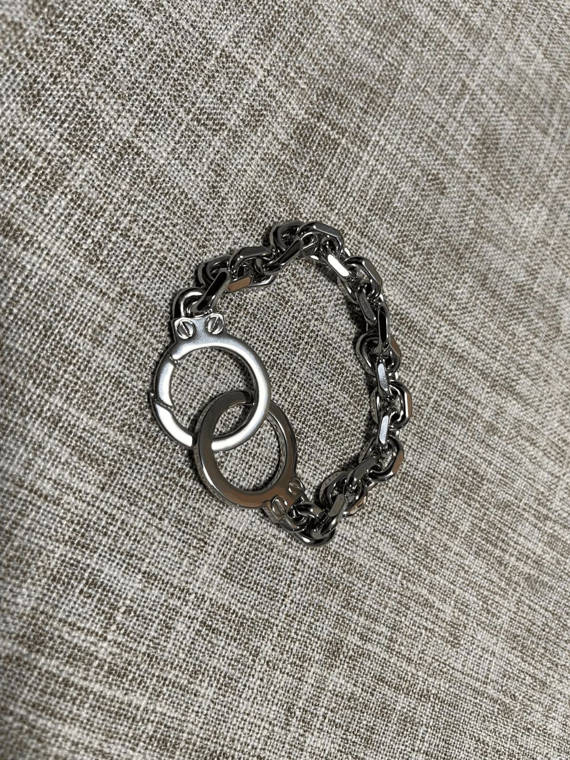 Celine Celine 19AW Silver Cuban Chain Bracelet Size ONE SIZE - 3 Thumbnail