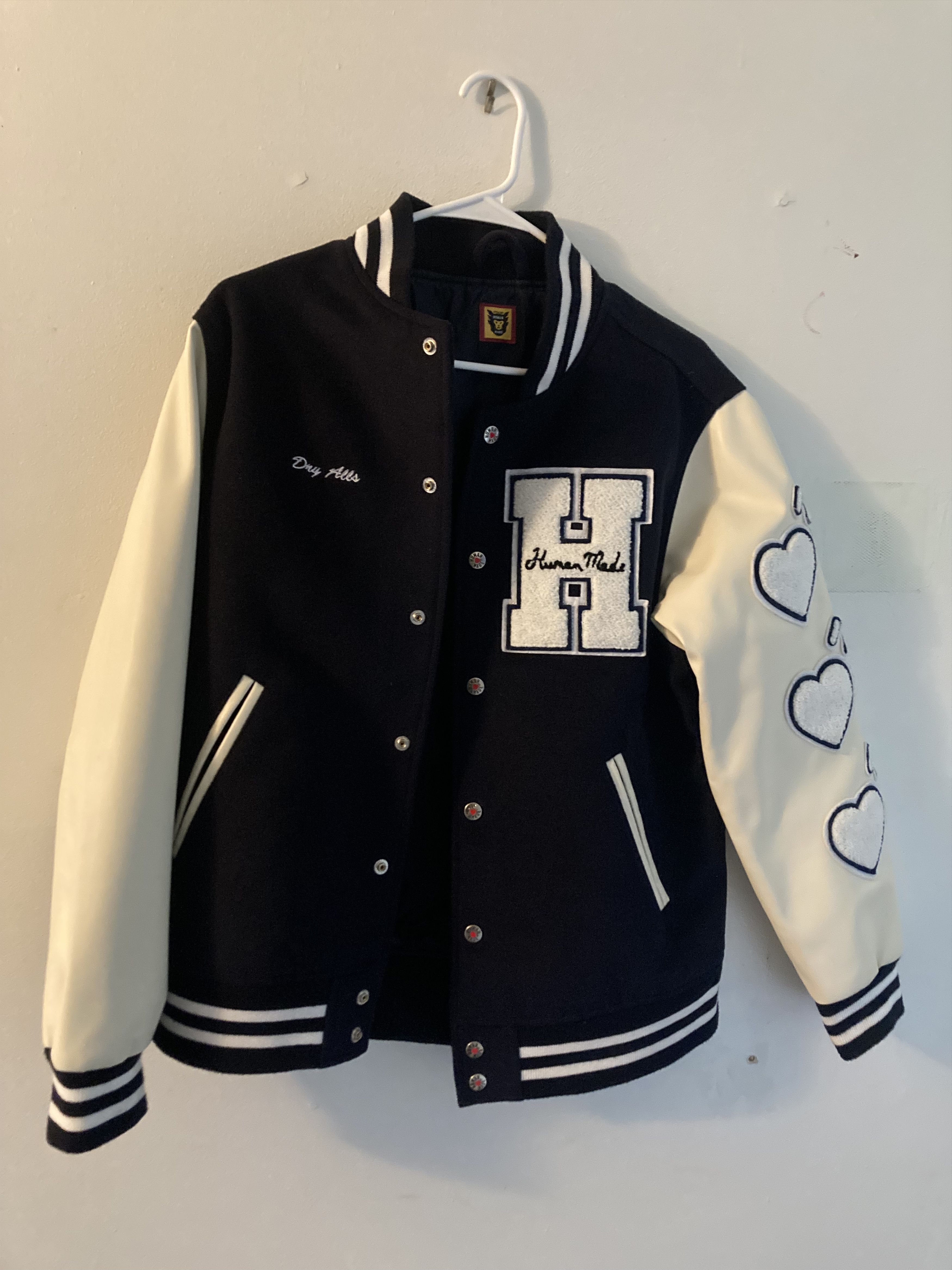 Human Made Human Made Heart Varsity Jacket Size US L / EU 52-54 / 3 - 1 Thumbnail