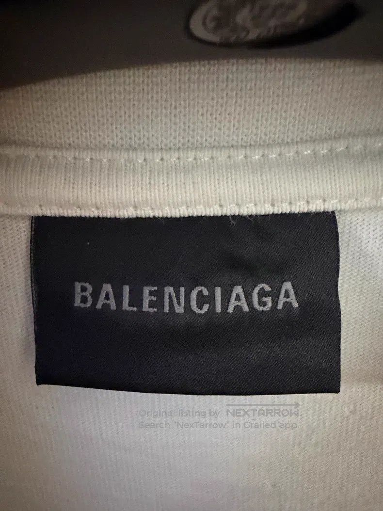 Balenciaga Balenciaga Off-white Coca-Cola embroidered logo short-slee Size US XXS / EU 40 - 3 Thumbnail
