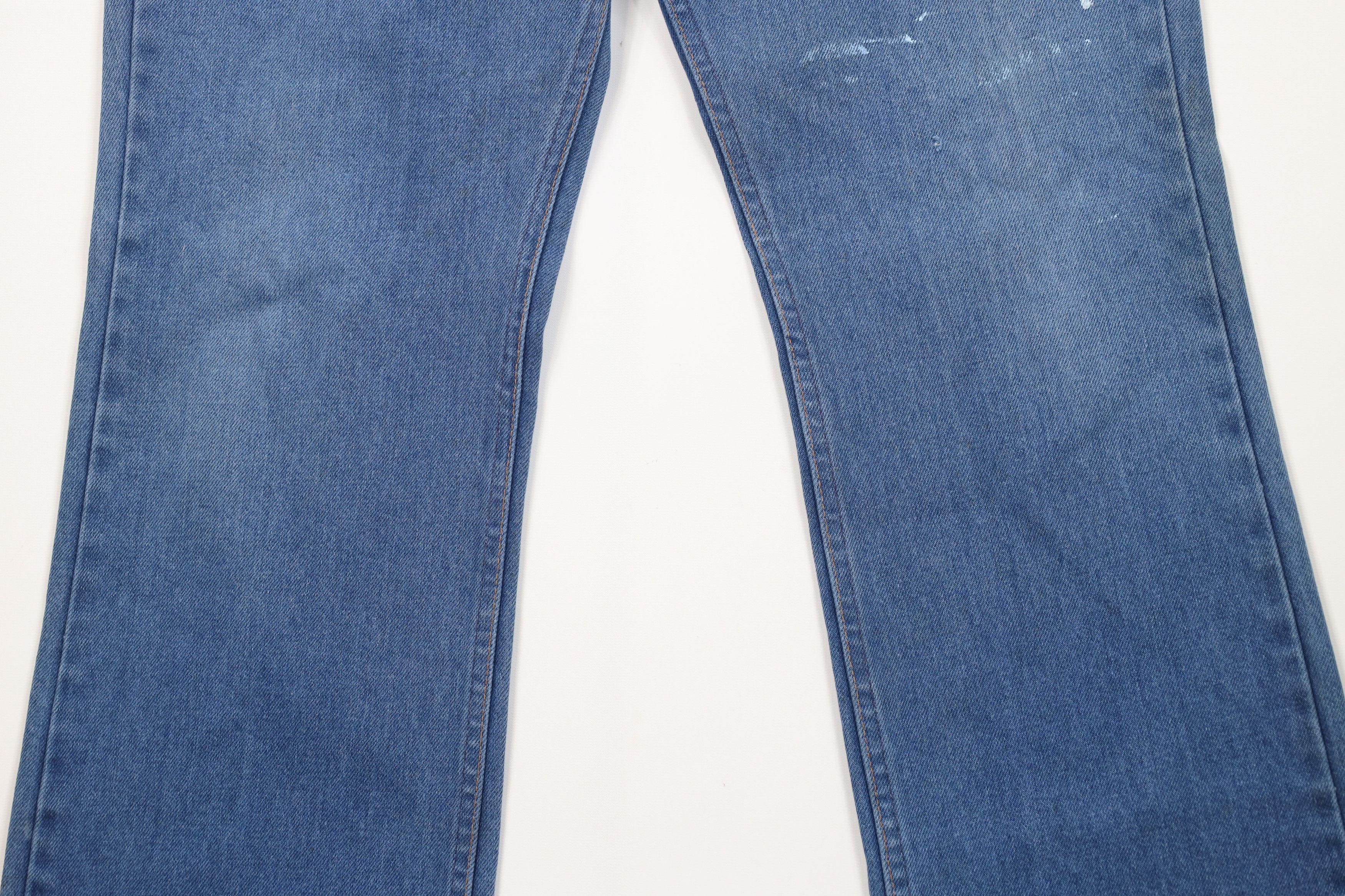 Vintage Vintage 70s Streetwear Wide Leg Denim Jeans Blue Cotton USA Size US 36 / EU 52 - 3 Thumbnail