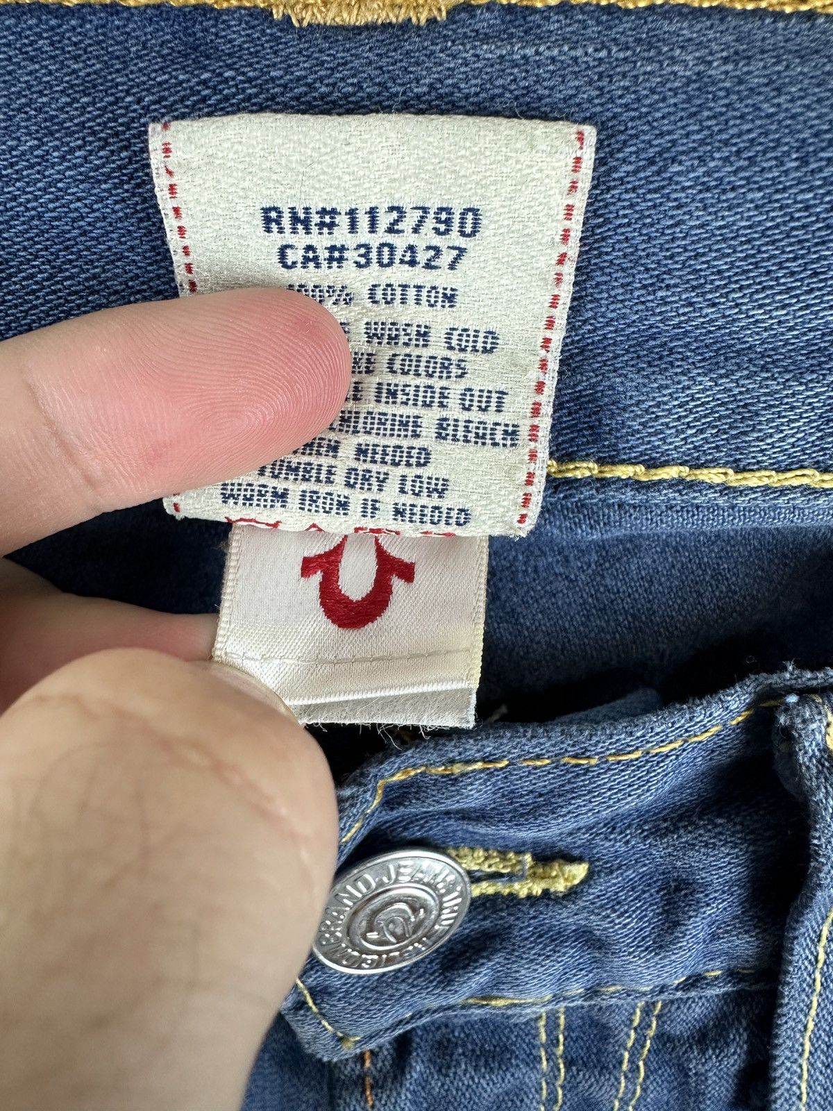 True Religion True Religion blue denim jeans Size US 33 - 7 Thumbnail