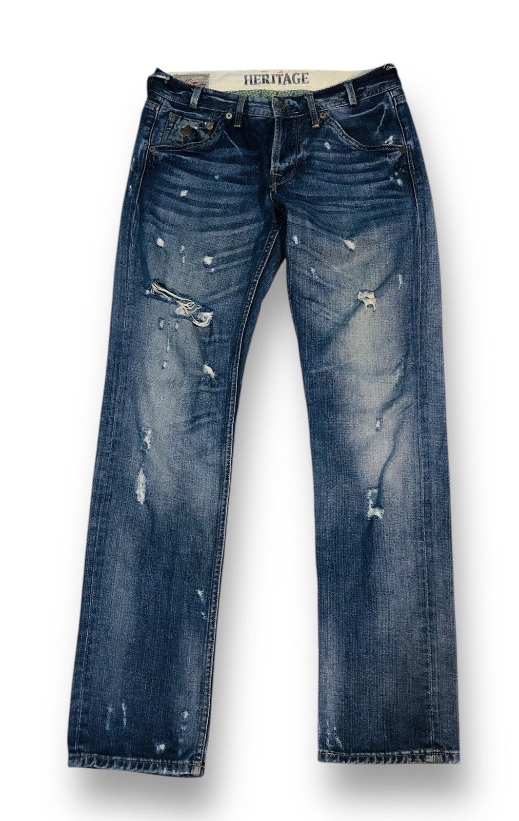 Pepe Jeans × Vintage Vintage Heritage Distressed Jeans (3) Size US 32 / EU 48 - 1 Thumbnail