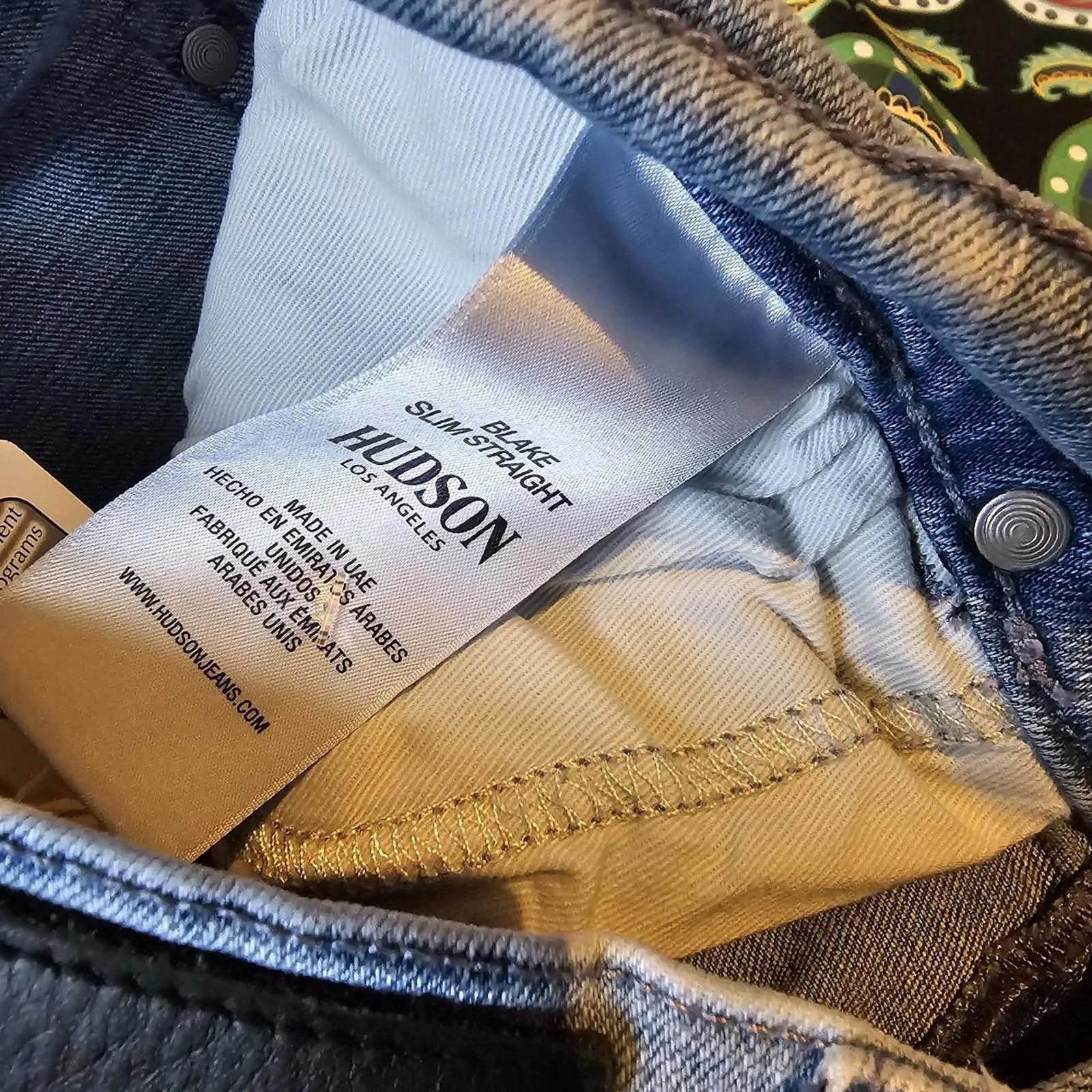 Hudson Hudson Men's Blue Jeans Size US 31 - 5 Thumbnail
