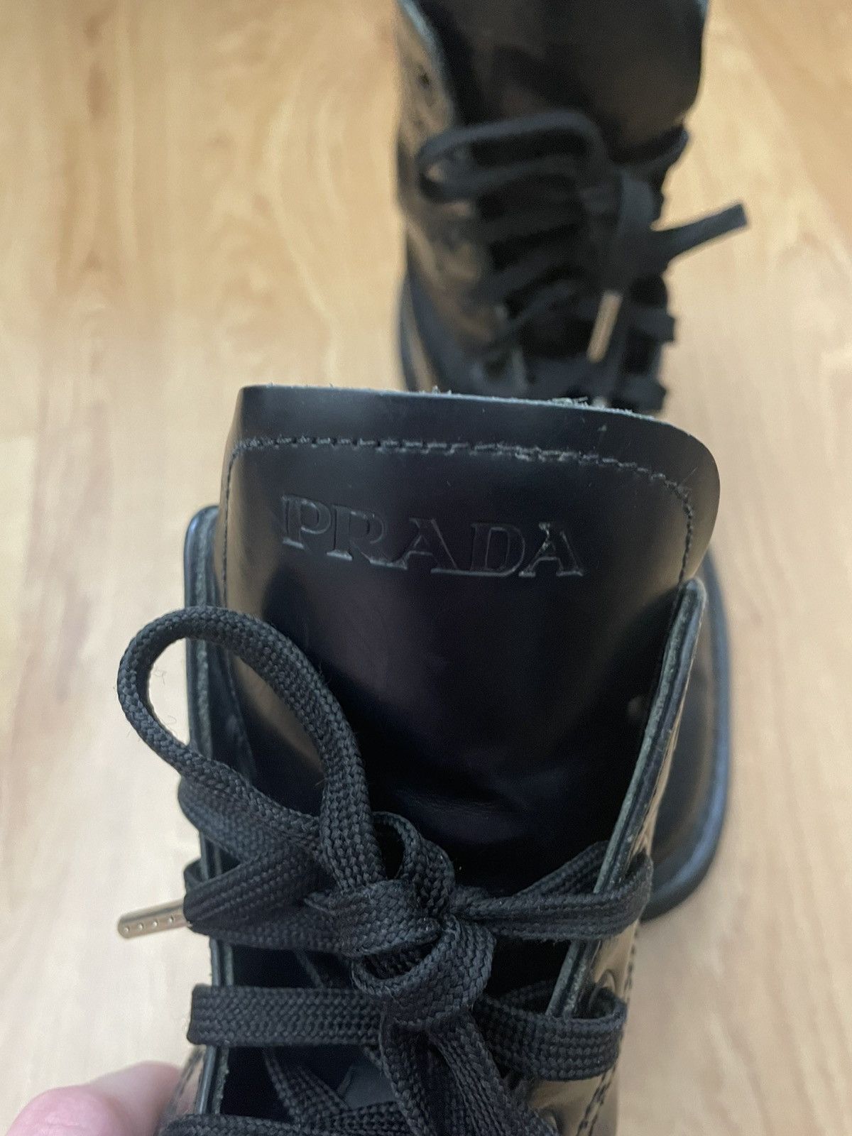 Prada Prada FW09 combat business boots Size US 11 / EU 44 - 3 Thumbnail