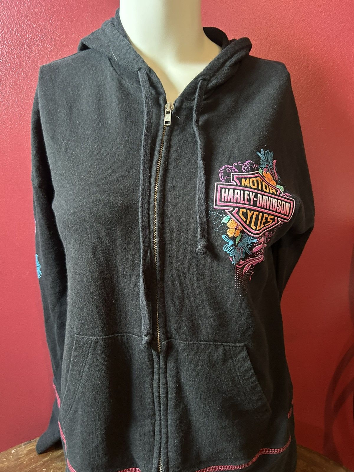 Other Harley Davidson Sugar Skull Hoodie Nasville TN Size Small Size S / US 4 / IT 40 - 1 Thumbnail