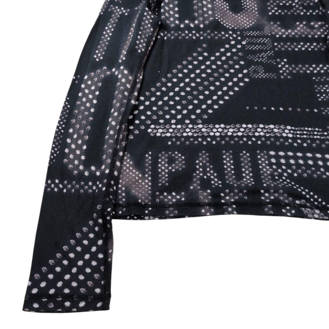 トップス jean paul gaultier homme powernet Jean Paul Gaultier Homme Number Print Power Net Tee