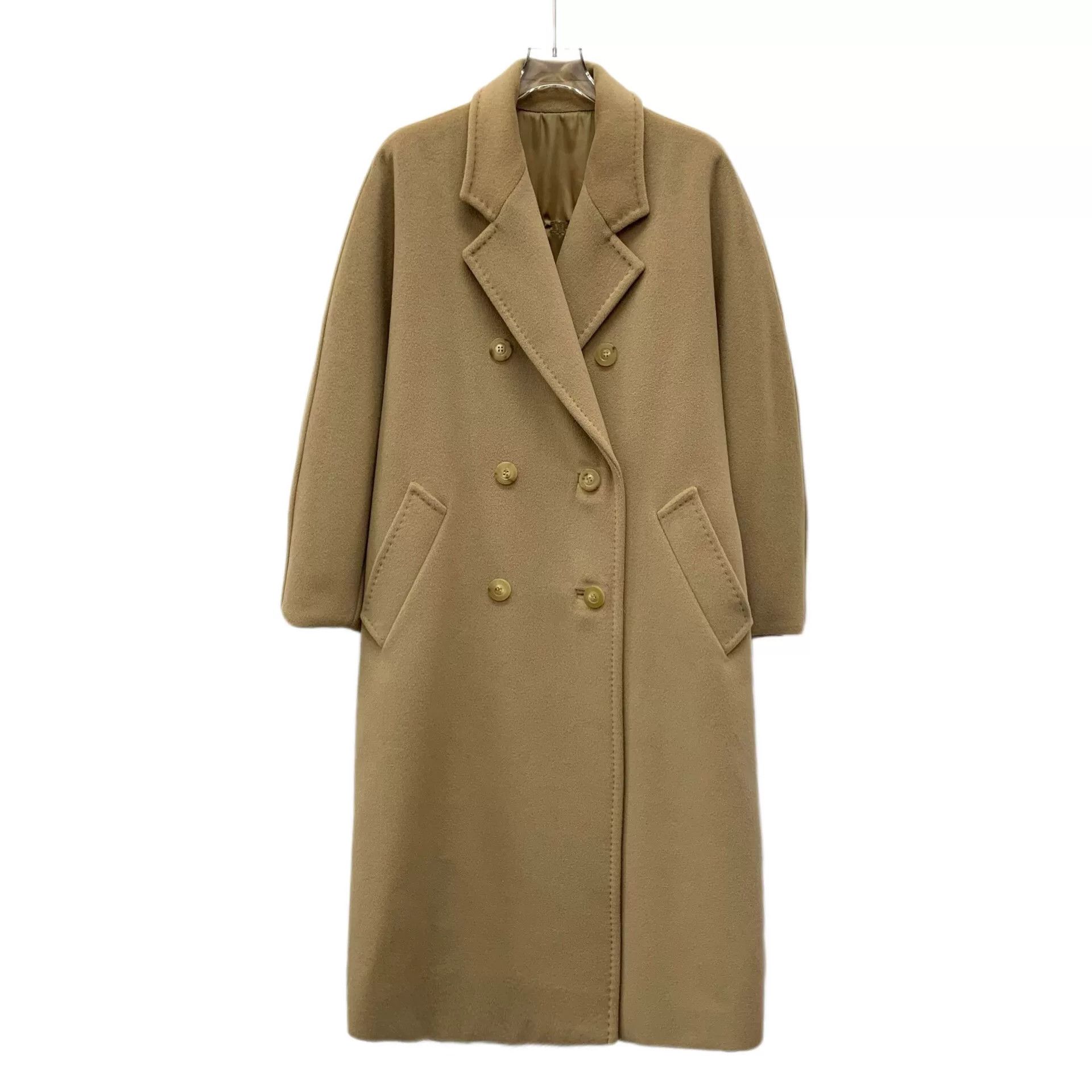 Max Mara brown double-breasted wool coat by Maxmara Size US S / EU 44-46 / 1 - 1 Thumbnail