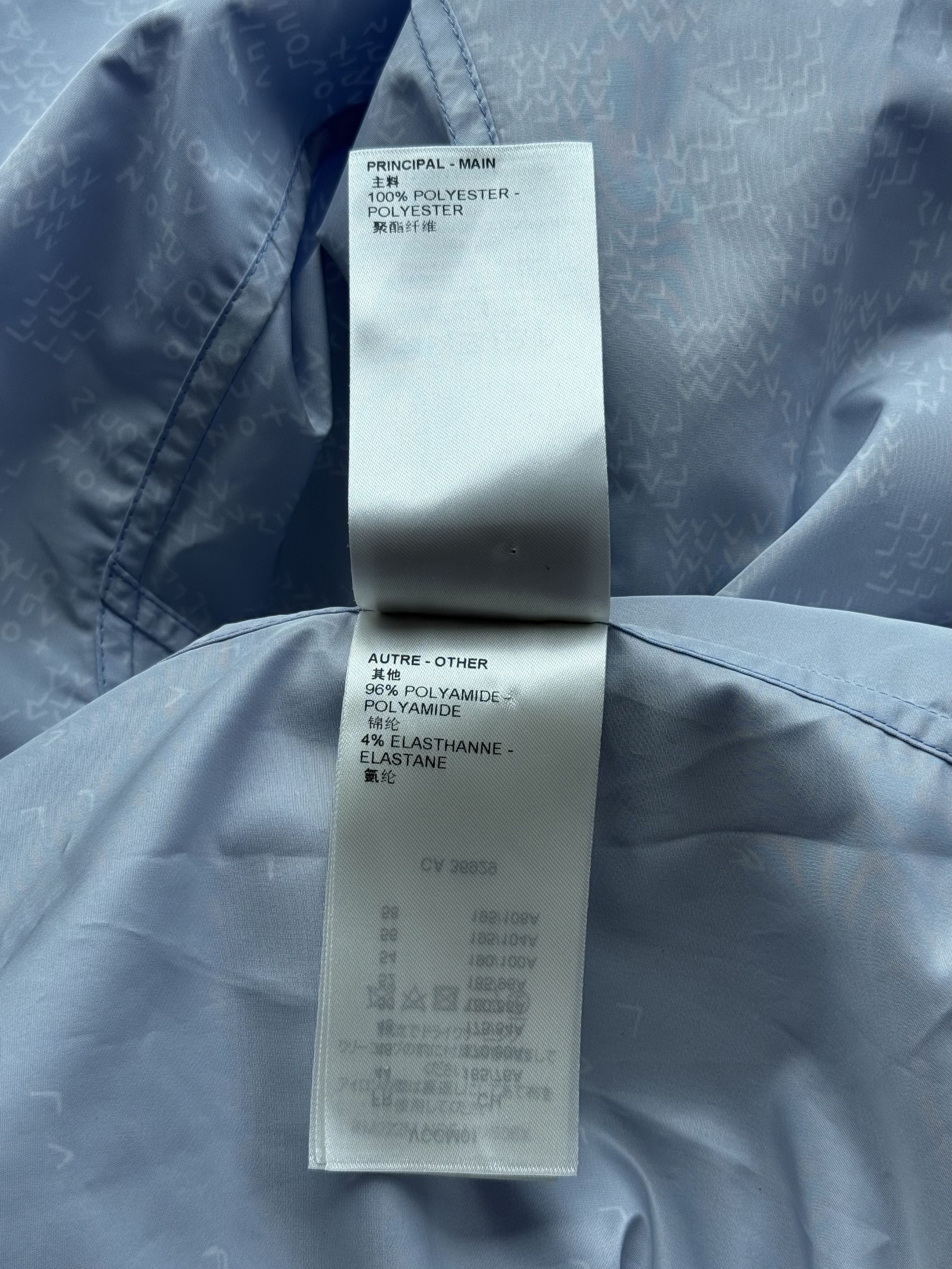 Louis Vuitton Louis Vuitton Blue LV Spread Damier Windbreaker Size US XL / EU 56 / 4 - 5 Thumbnail