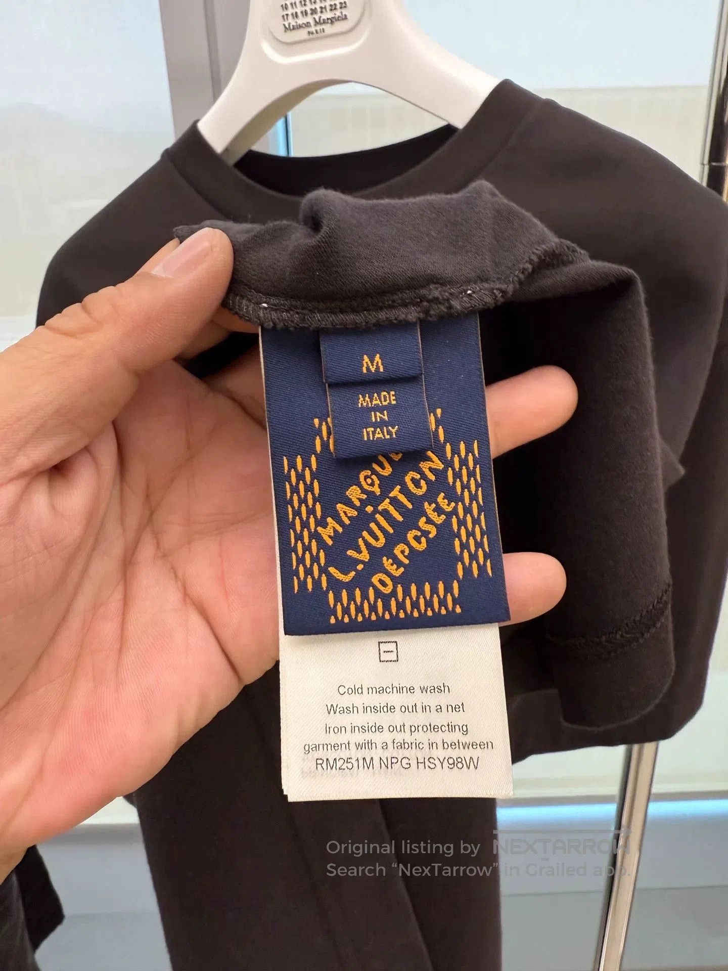 Louis Vuitton louis vuitton brown black printed t-shirt. Size US M / EU 48-50 / 2 - 4 Thumbnail