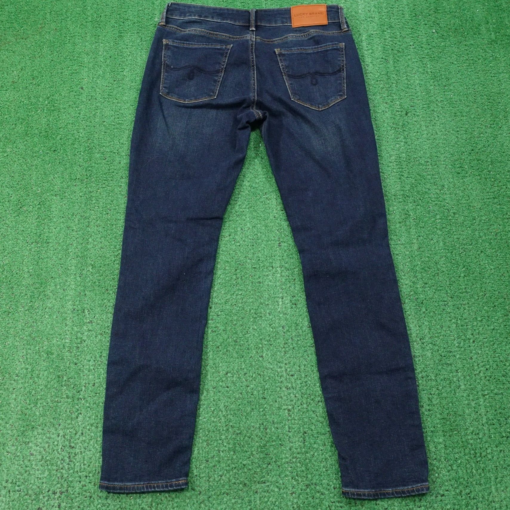 Lucky Brand Lucky Brand Lolita Skinny Jeans Womens 6/28 Skinny Blue Low Rise Stretch Denim Size 28" / US 6 / IT 42 - 4 Thumbnail