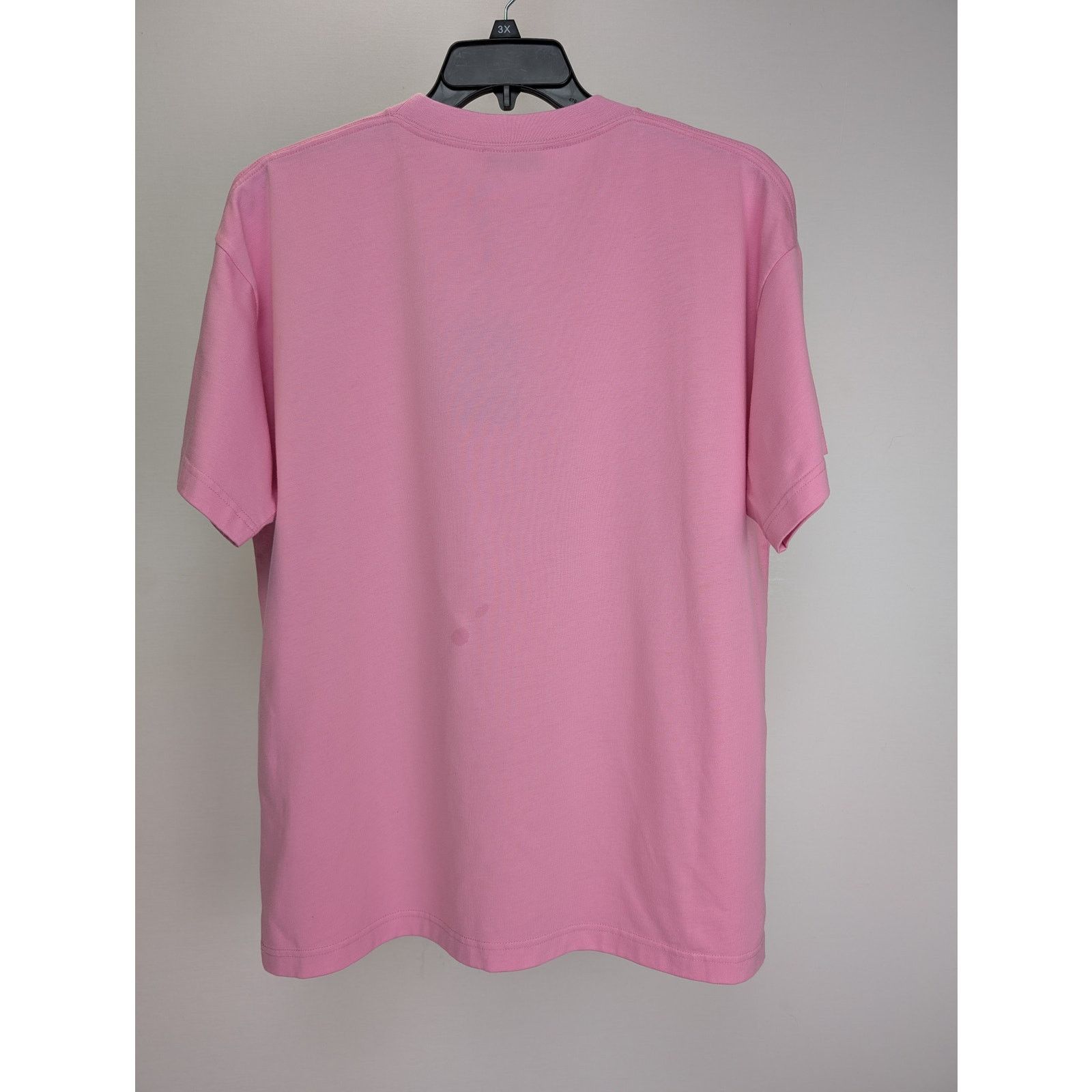 Balenciaga o1rshd1 BB Paris Icon Vintage Jersey Strass T-Shirt in Pink Size US XL / EU 56 / 4 - 8 Thumbnail