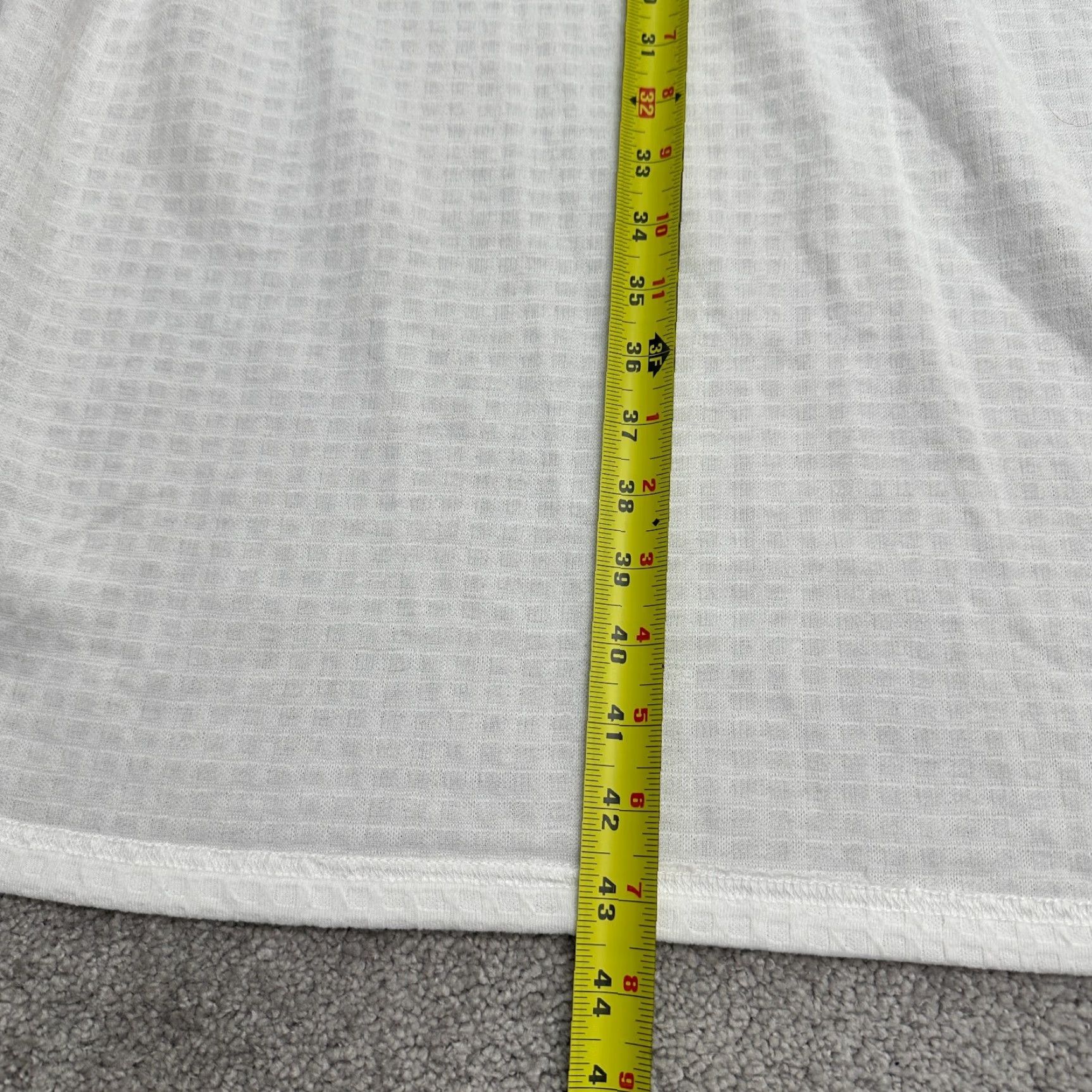 Vintage Oeko Tex Standard 100 Bath Robe Kimono Womens Medium White Long Belted Pockets Size ONE SIZE - 6 Thumbnail