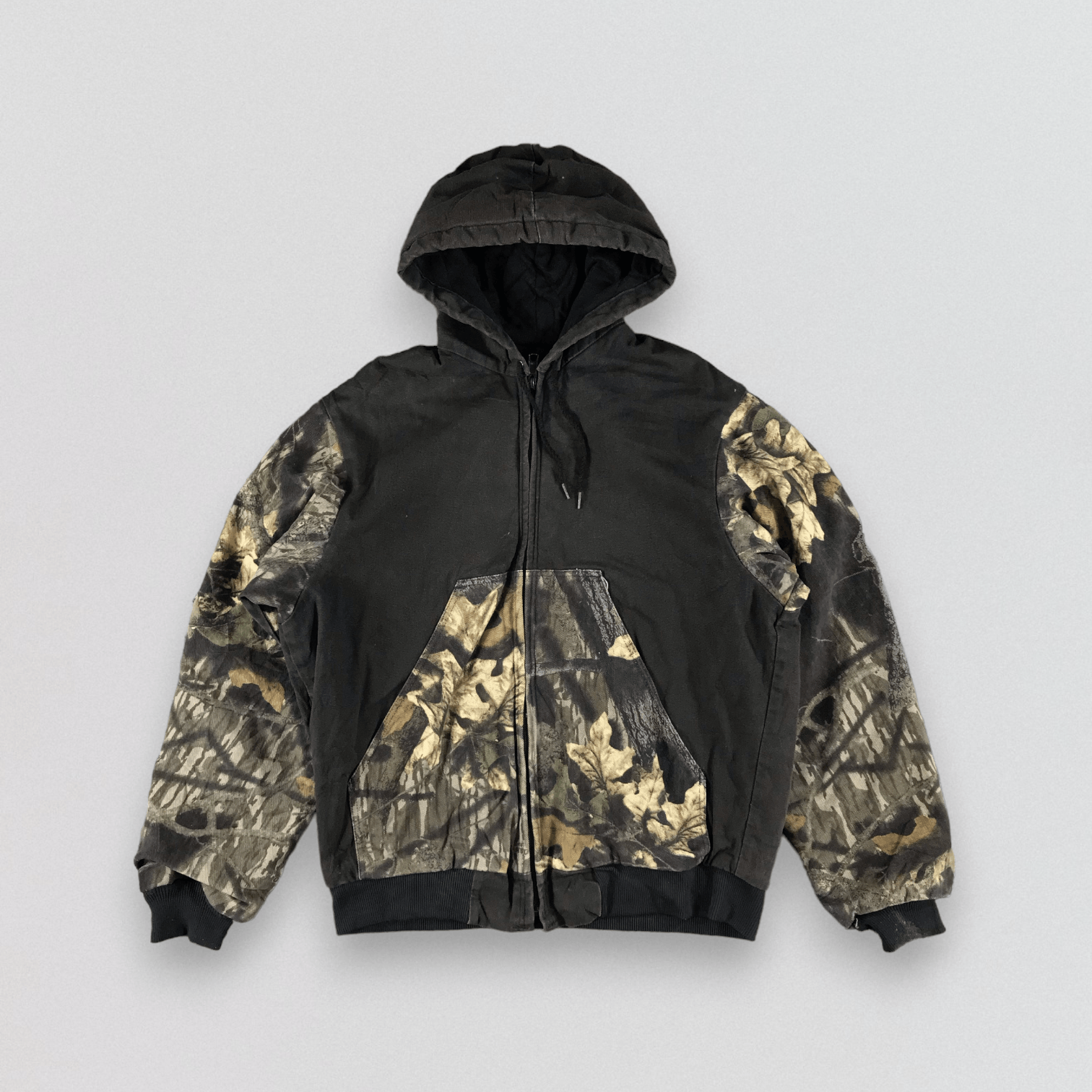 image of Outdoor Life x Vintage Deer River Real Tree Hoodie Jacket, Men's (Size Medium)