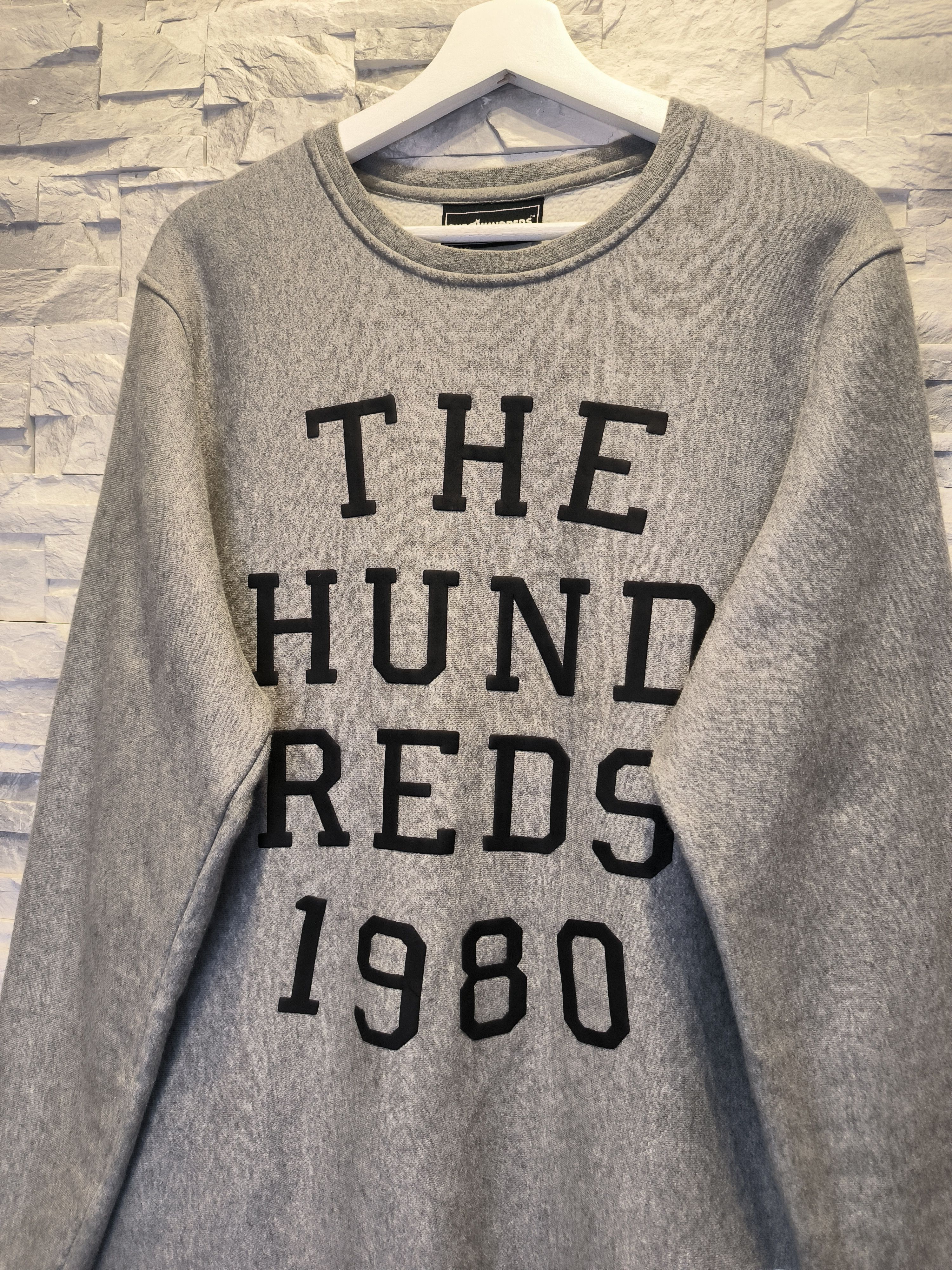 The Hundreds The Hundreds Sweatshirt Crewneck Big Logo Gray Size US L / EU 52-54 / 3 - 2 Thumbnail