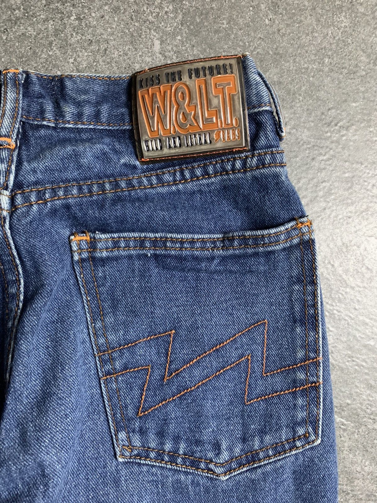 W&LT × Walter Van Beirendonck 2000s W&LT Walter Van Beirendonck Bootcut Jeans Size US 26 / EU 42 - 13 Thumbnail