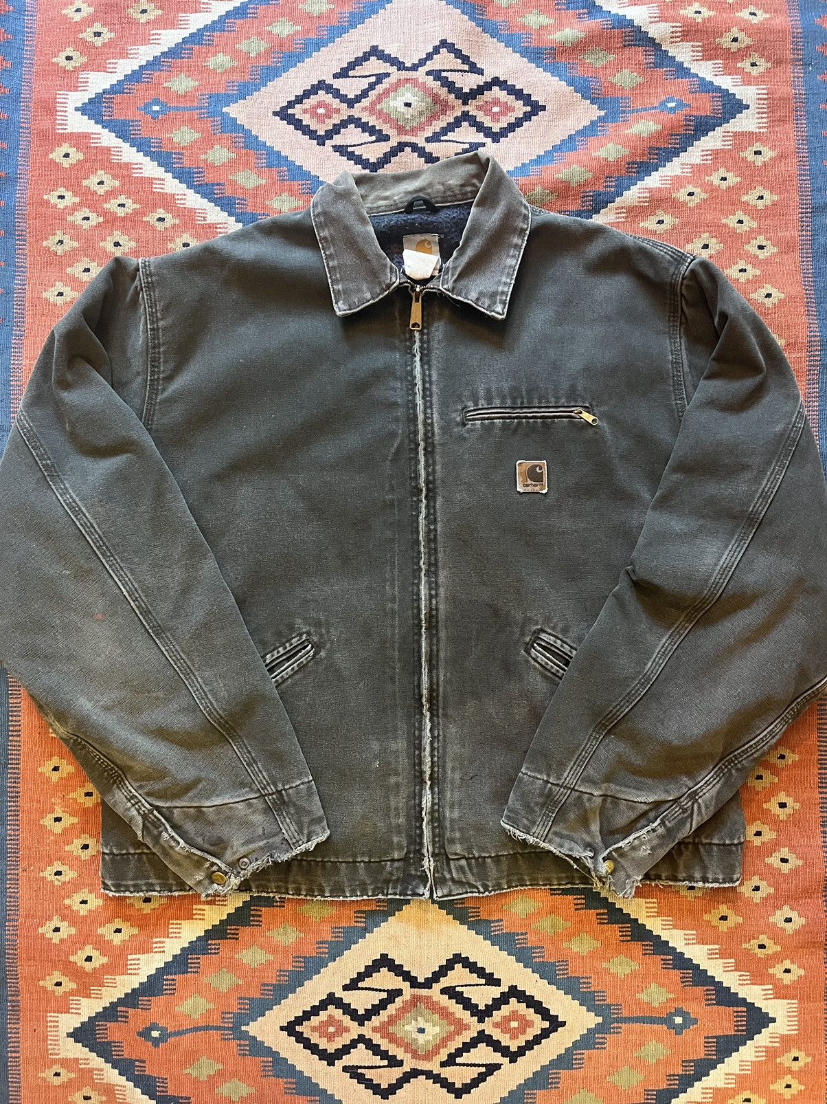 Vintage 80s Thrashed discount Carhartt Detroit Jacket